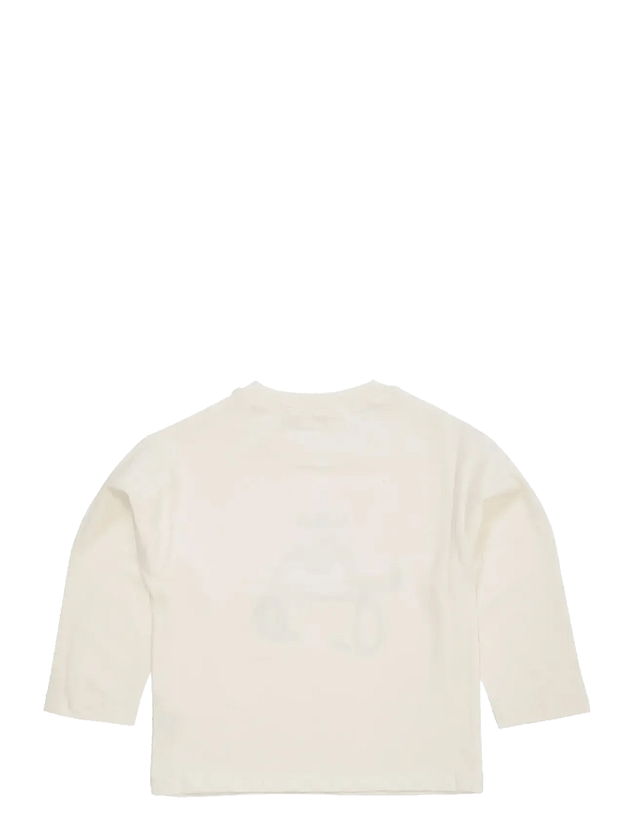 Copenhagen Colors - LS T-SHIRT W. COWBOY PRINT+EMB. - langärmelig - cream - 2