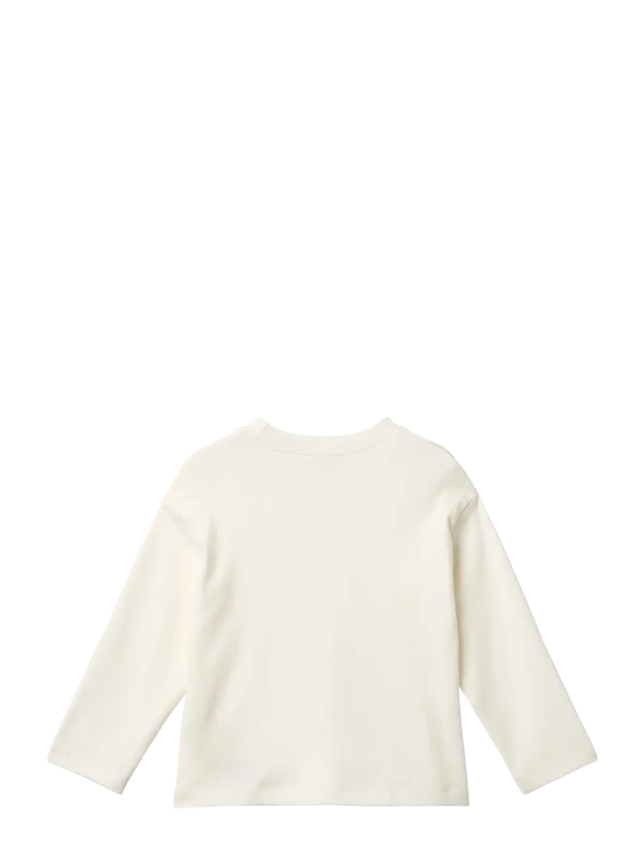 Copenhagen Colors - Long-sleeved Modal Rib T-shirt w. dropped shoulder - langärmelig - cream - 1