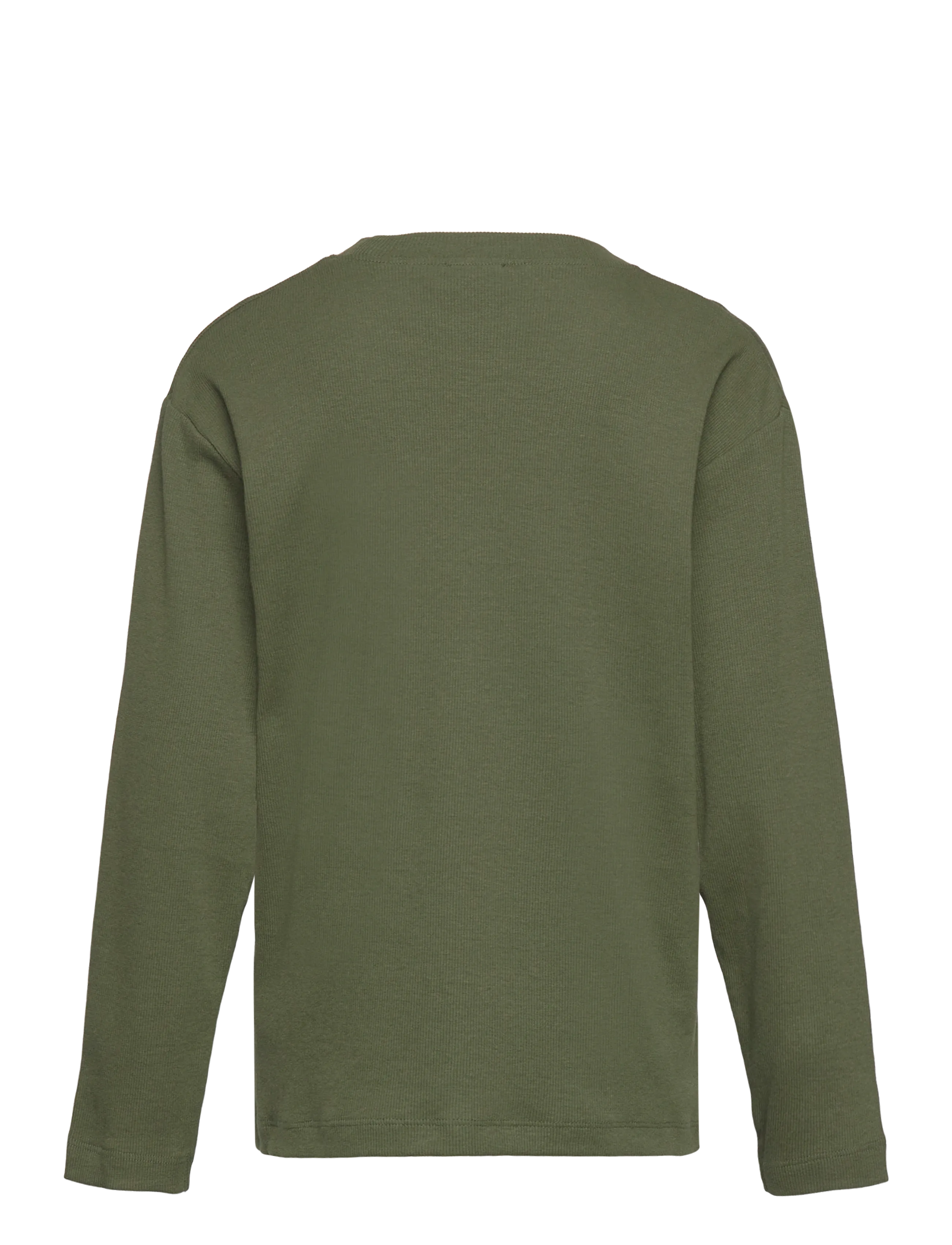 Copenhagen Colors - MODAL RIB LS BLOUSE W. DROP SHOULDER - langærmede t-shirts - dk green - 1
