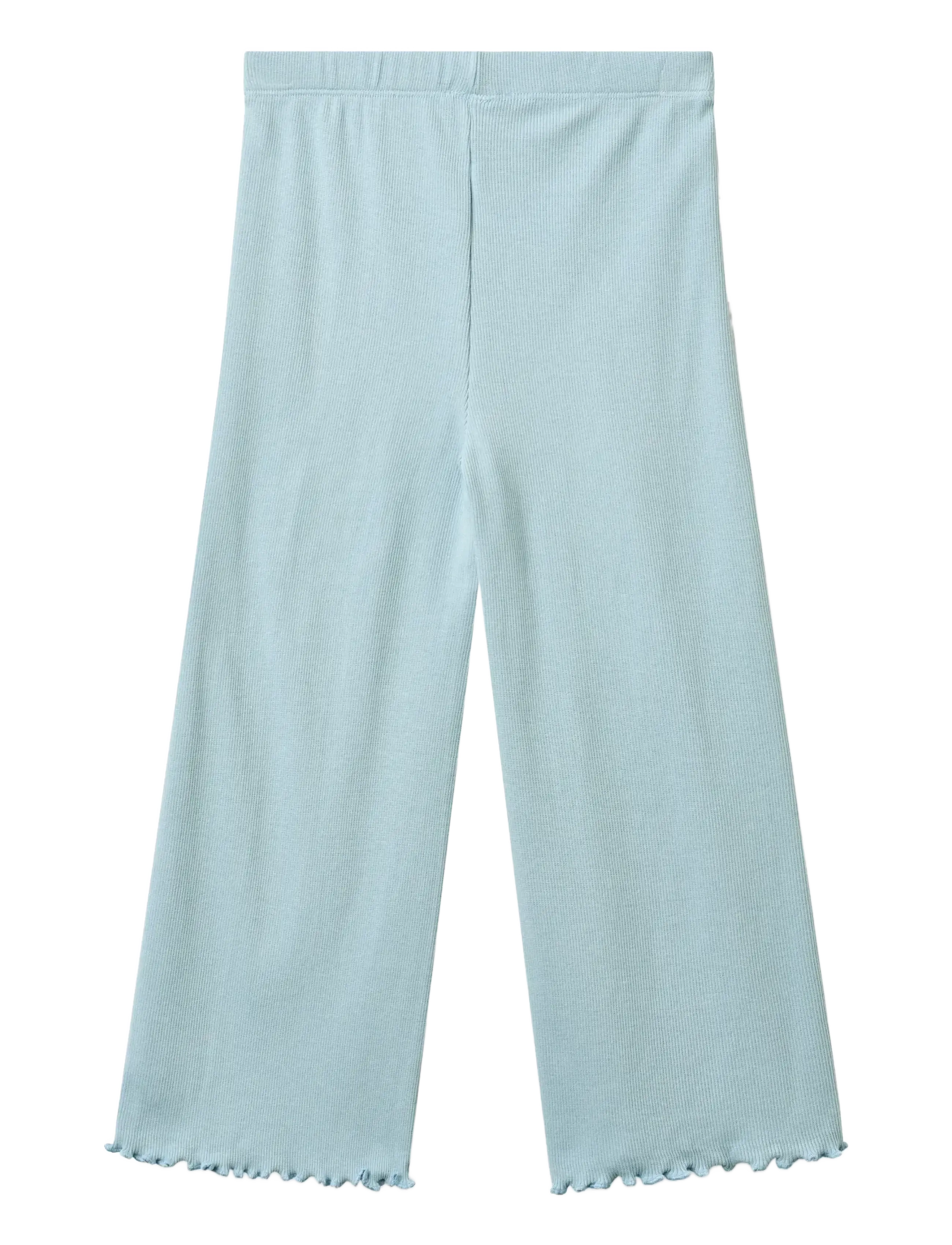 Copenhagen Colors - MODAL RIB WIDE PANTS - babyhosen - dusty blue - 1
