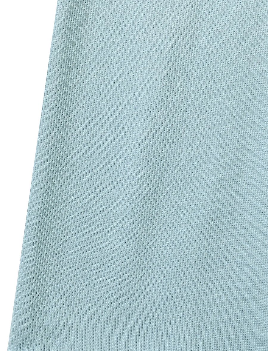 Copenhagen Colors - Modal Rib Wide Pants - babyhosen - dusty blue - 2