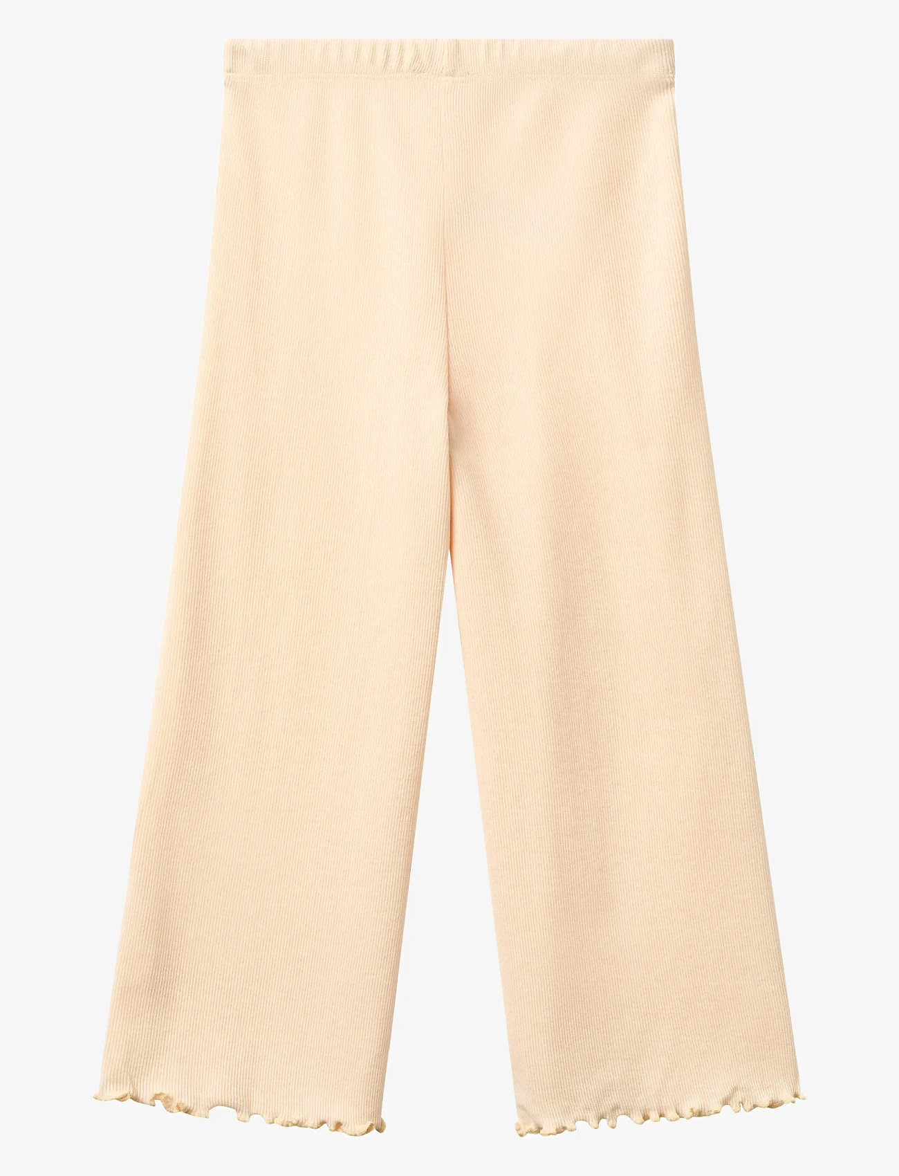 Copenhagen Colors - MODAL RIB WIDE PANTS - babybyxor - dusty rose - 1