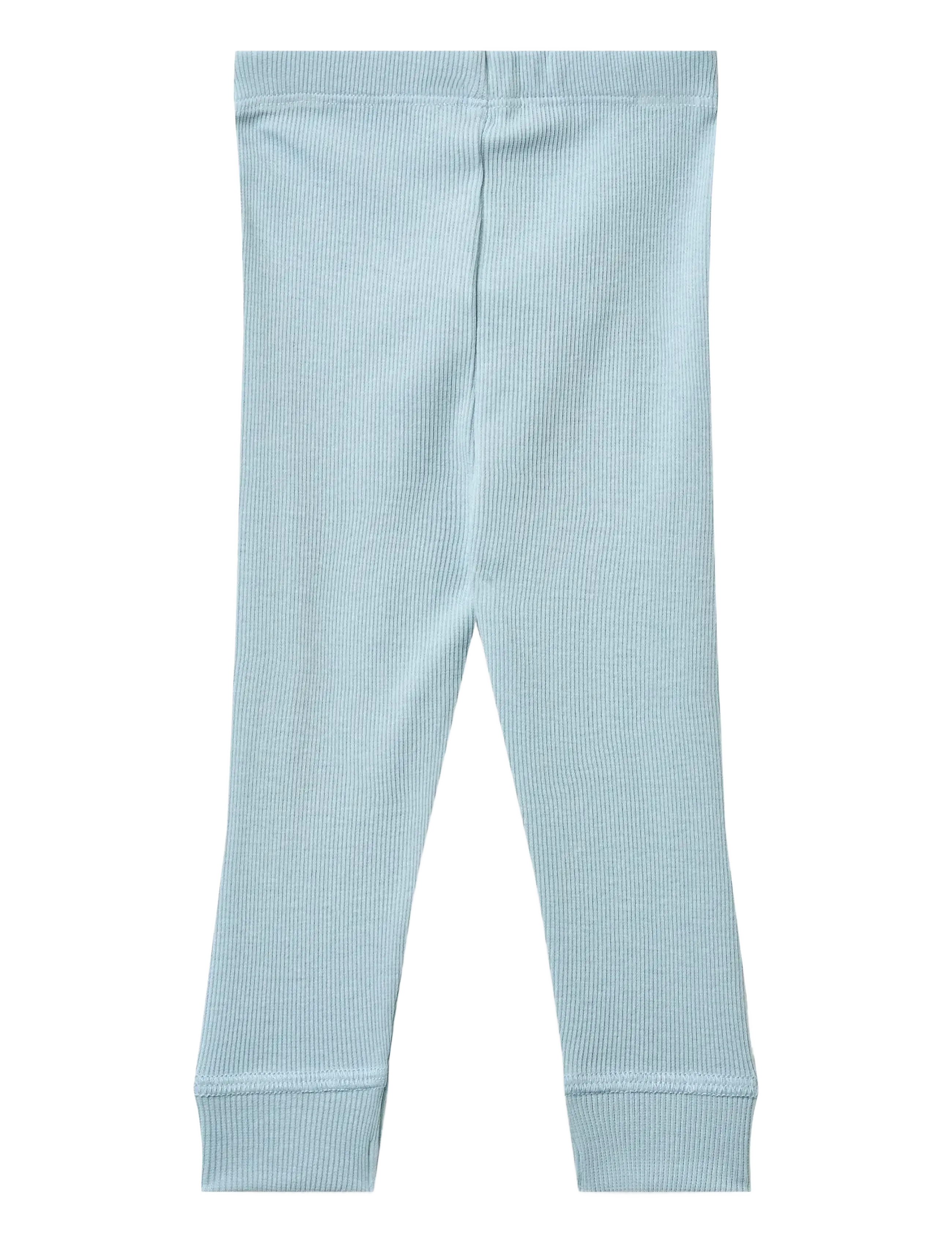 Copenhagen Colors - MODAL RIB LEGGINGS - leggings - dusty blue - 1