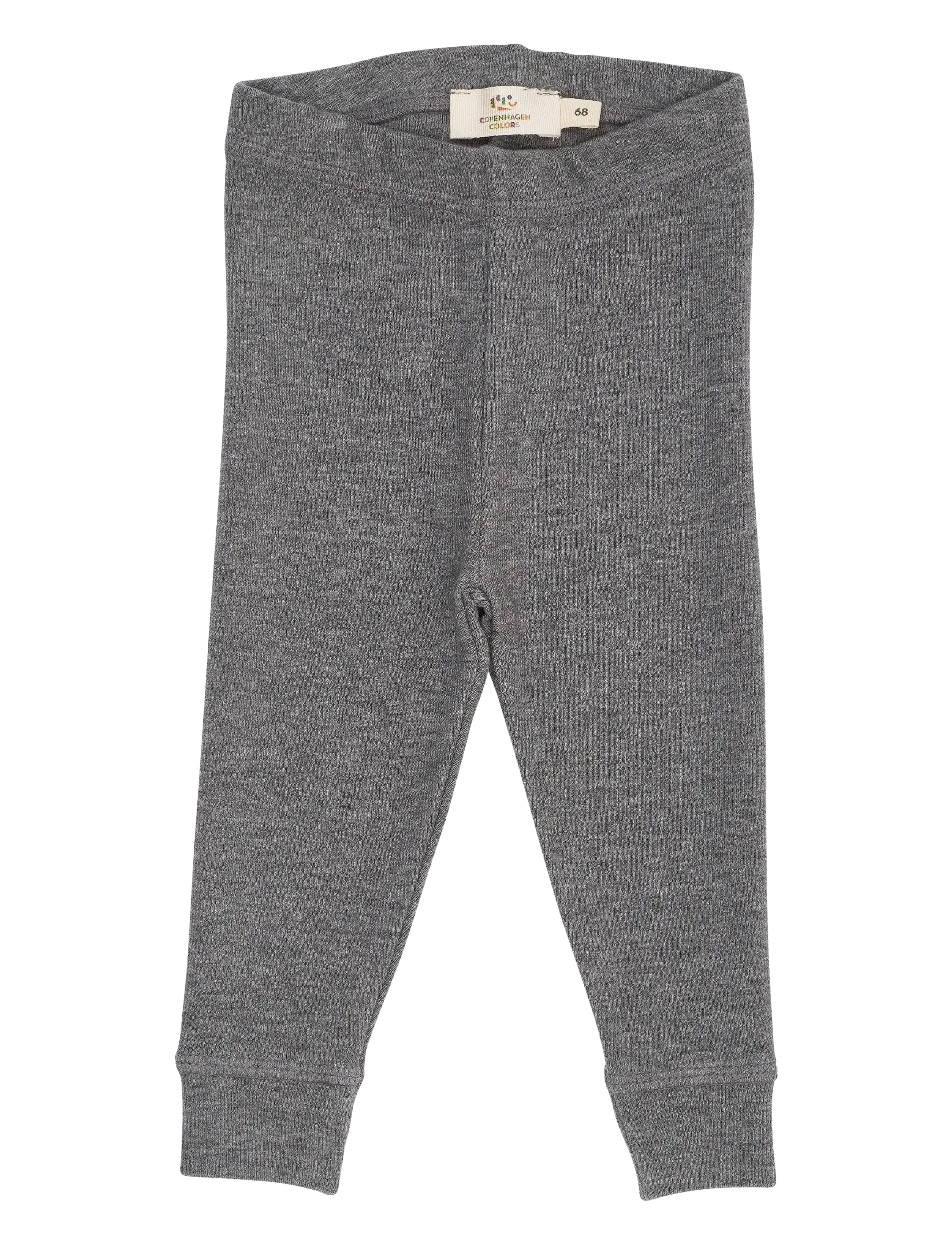 Copenhagen Colors MODAL RIB LEGGINGS - Leggings - GREY MEL. / grey