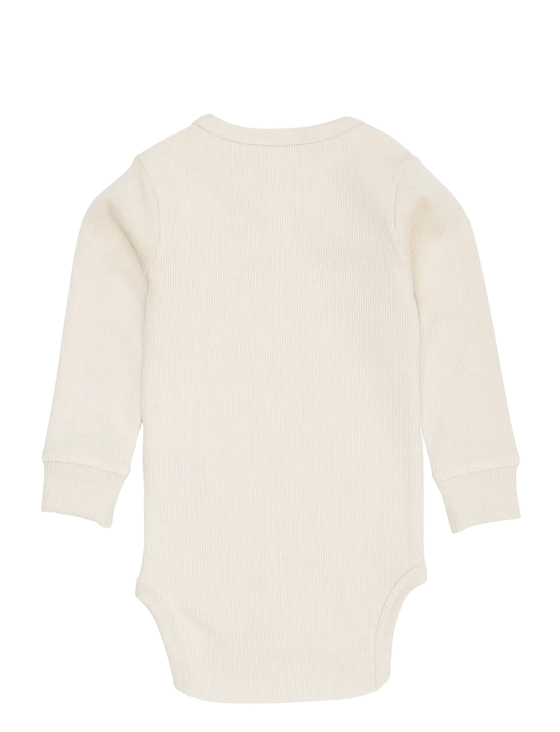 Copenhagen Colors - MODAL RIB LS BODY - långärmade bodies - cream - 1