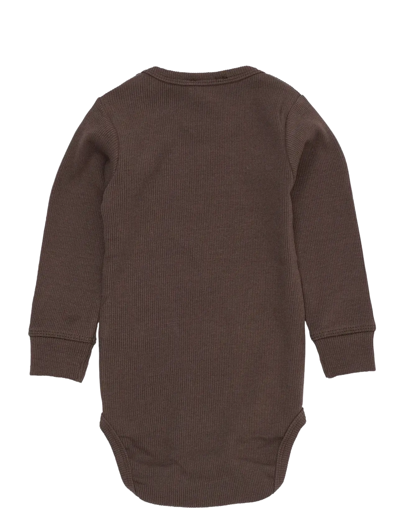 Copenhagen Colors - MODAL RIB LS BODY - langärmelige bodys - dk brown - 1