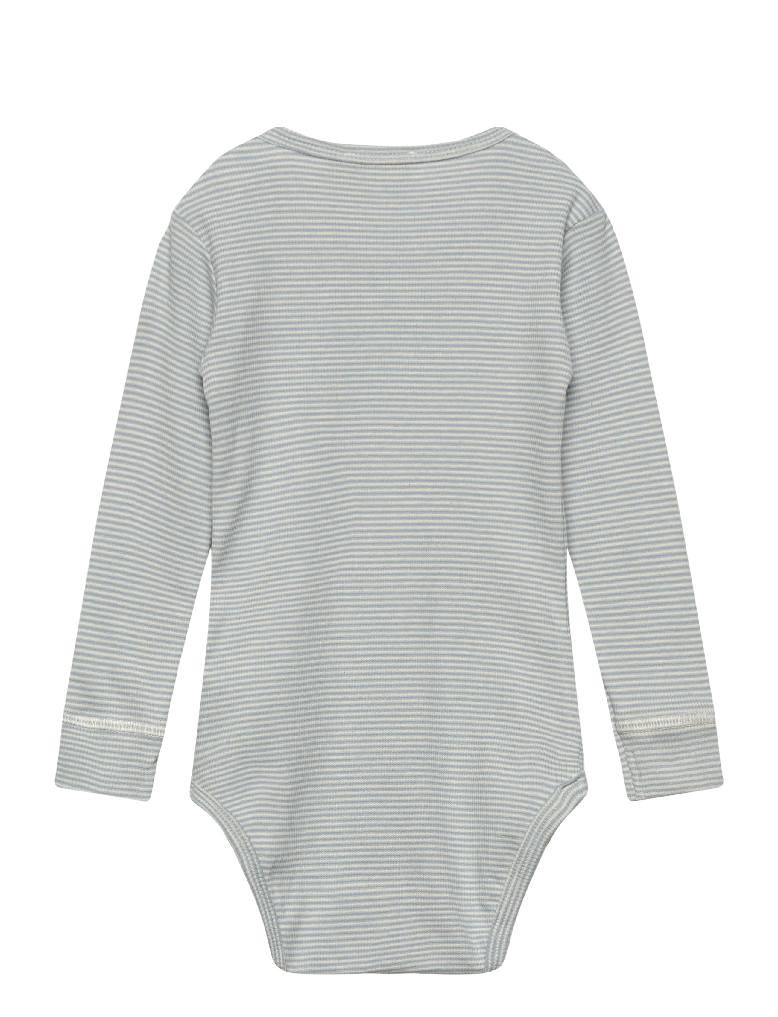 Copenhagen Colors - MODAL RIB LS BODY - rāpulīši ar garām piedurknēm - dusty blue/cream stripe - 1