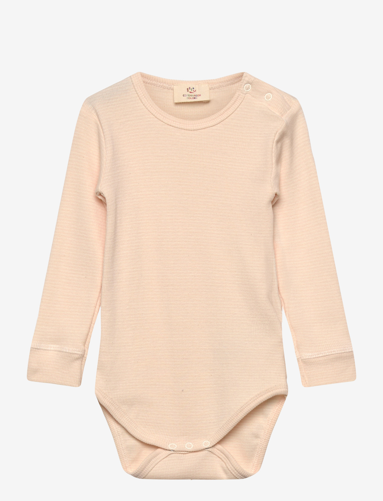 Copenhagen Colors - MODAL RIB LS BODY - langärmelige bodys - dusty rose/cream stripe - 0