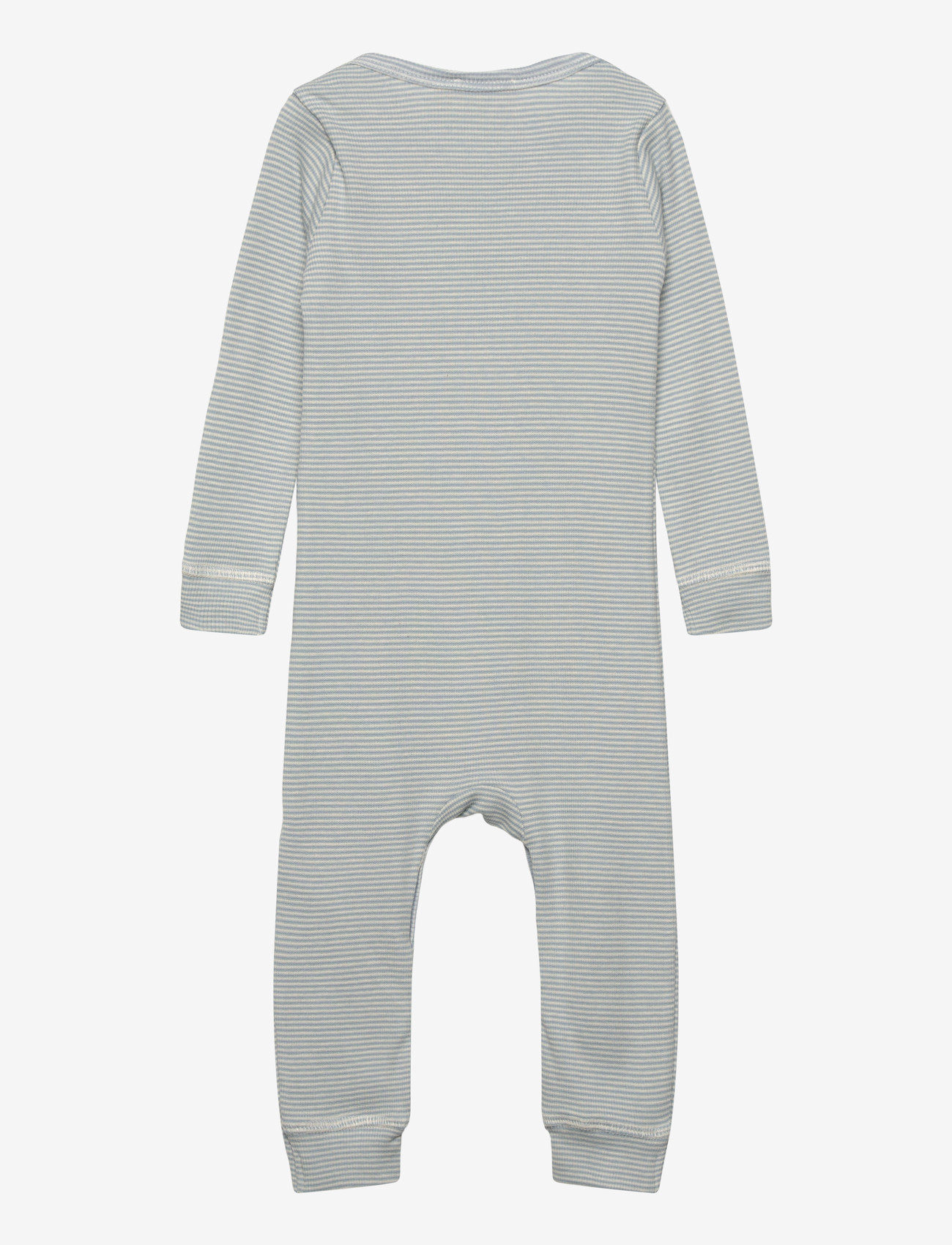 Copenhagen Colors - MODAL FULL BODY ROMPER - langärmelig - dusty blue/cream stripe - 1