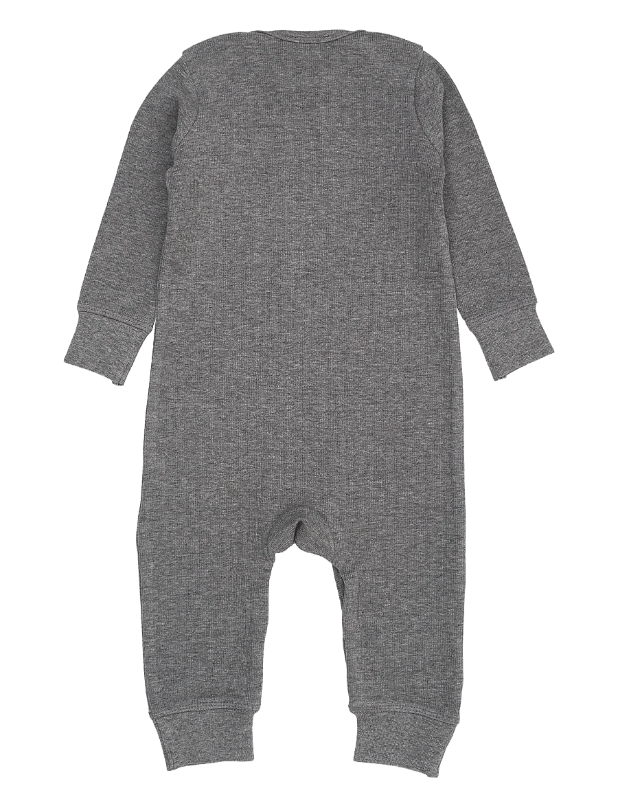Copenhagen Colors - MODAL FULL BODY ROMPER - langärmelig - grey mel. - 1