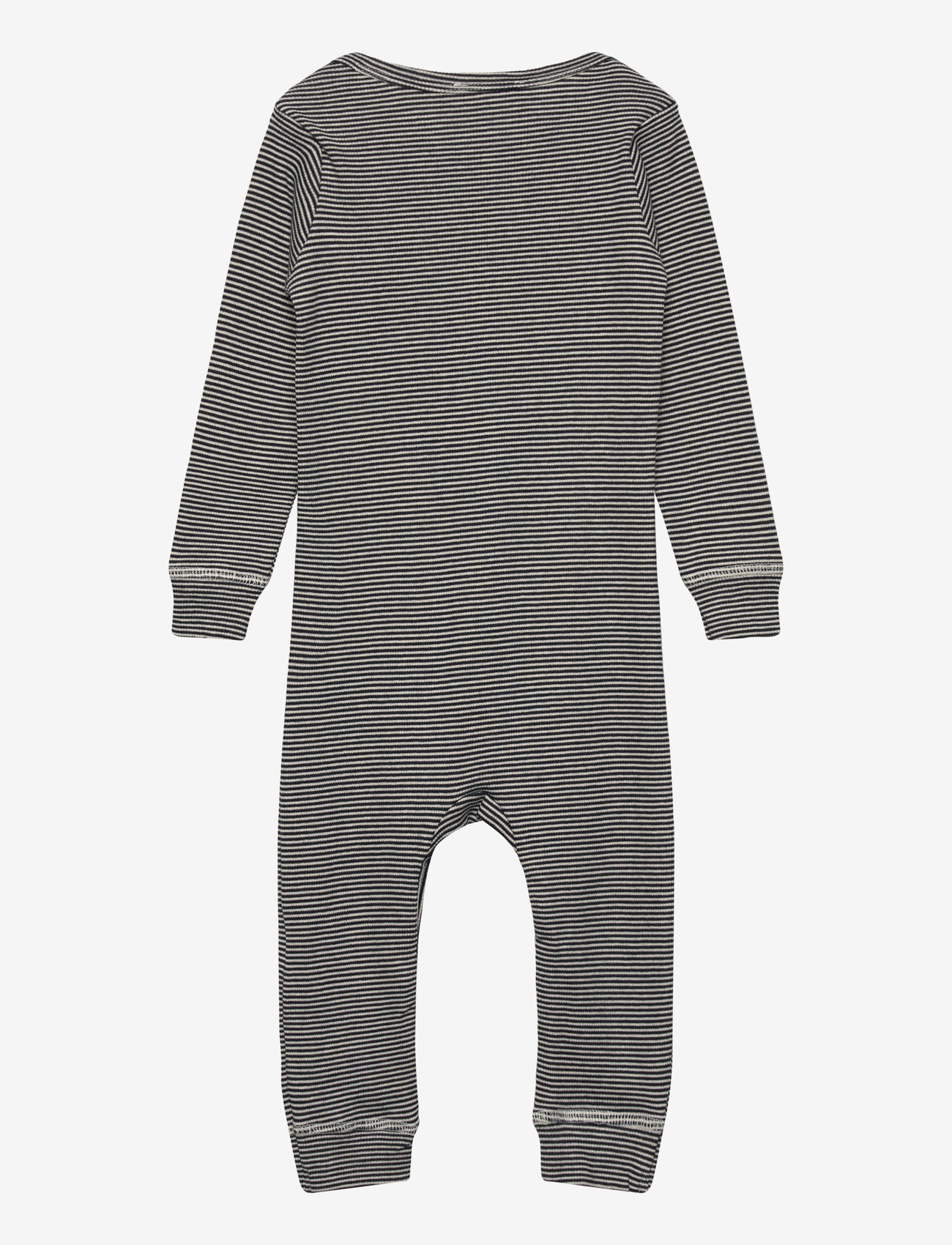 Copenhagen Colors - MODAL FULL BODY ROMPER - langærmede heldragter - navy/cream stripe - 1