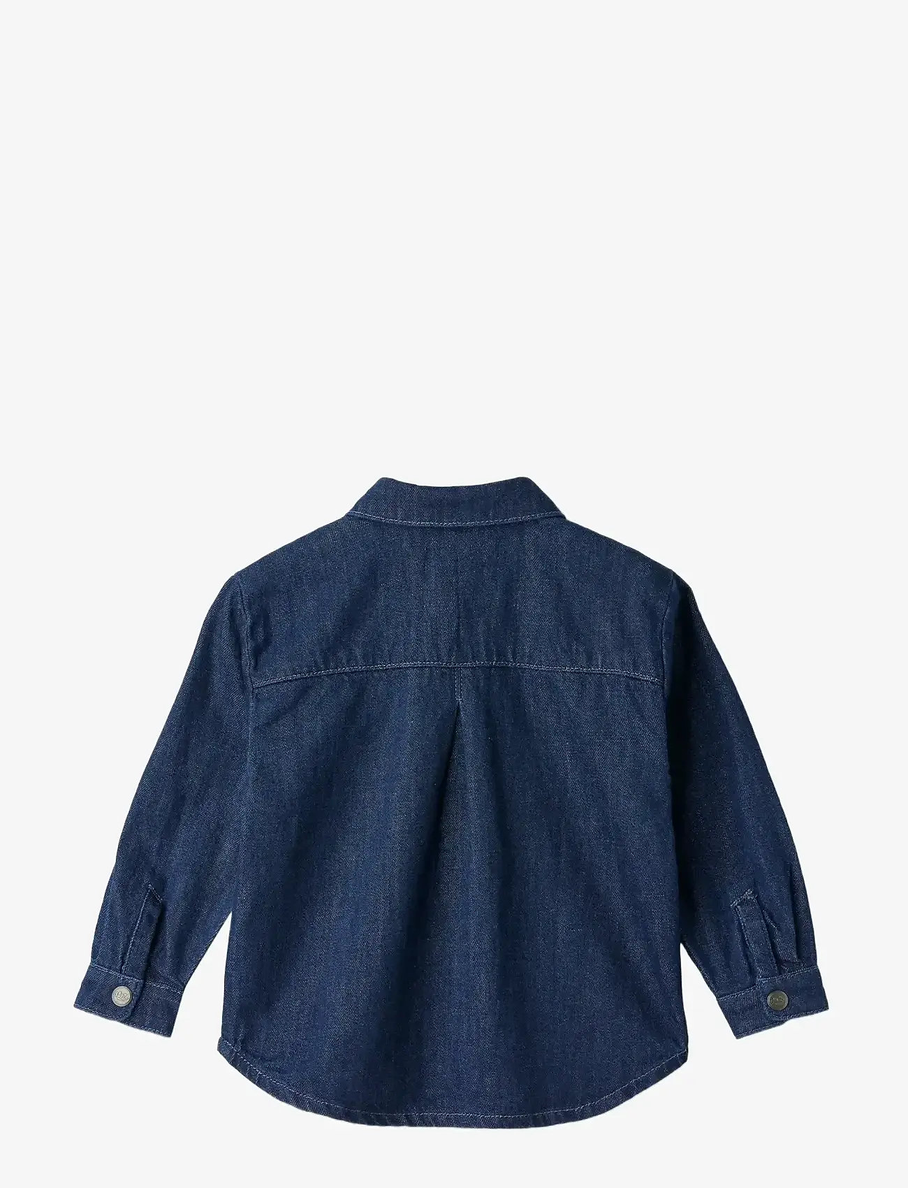 Copenhagen Colors - ORGANIC DENIM COWBOY SHIRT - REGULAR FIT - long-sleeved shirts - dark indigo blue washed - 1