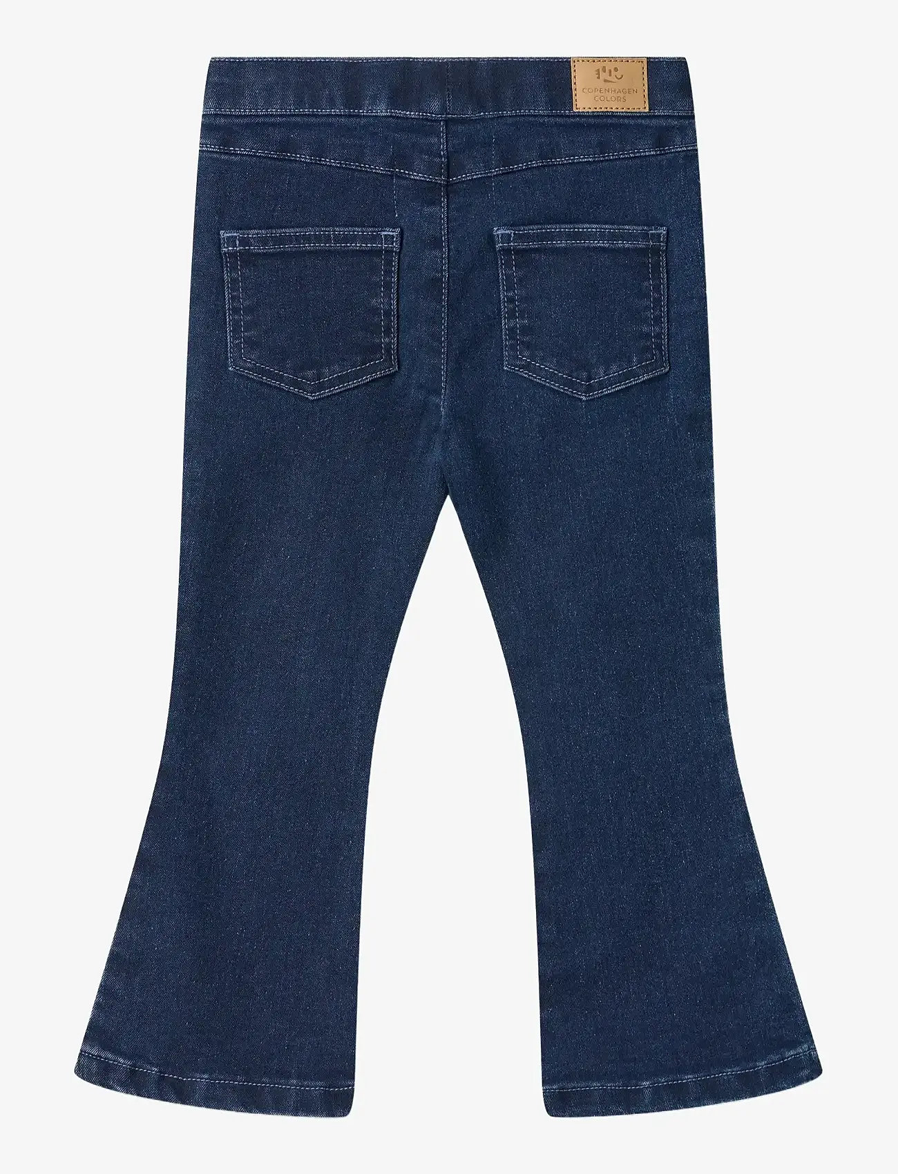 Copenhagen Colors - JEGGINGS W. FLARE- SUPER STRETCH - bootcut jeans - dark indigo blue washed - 2