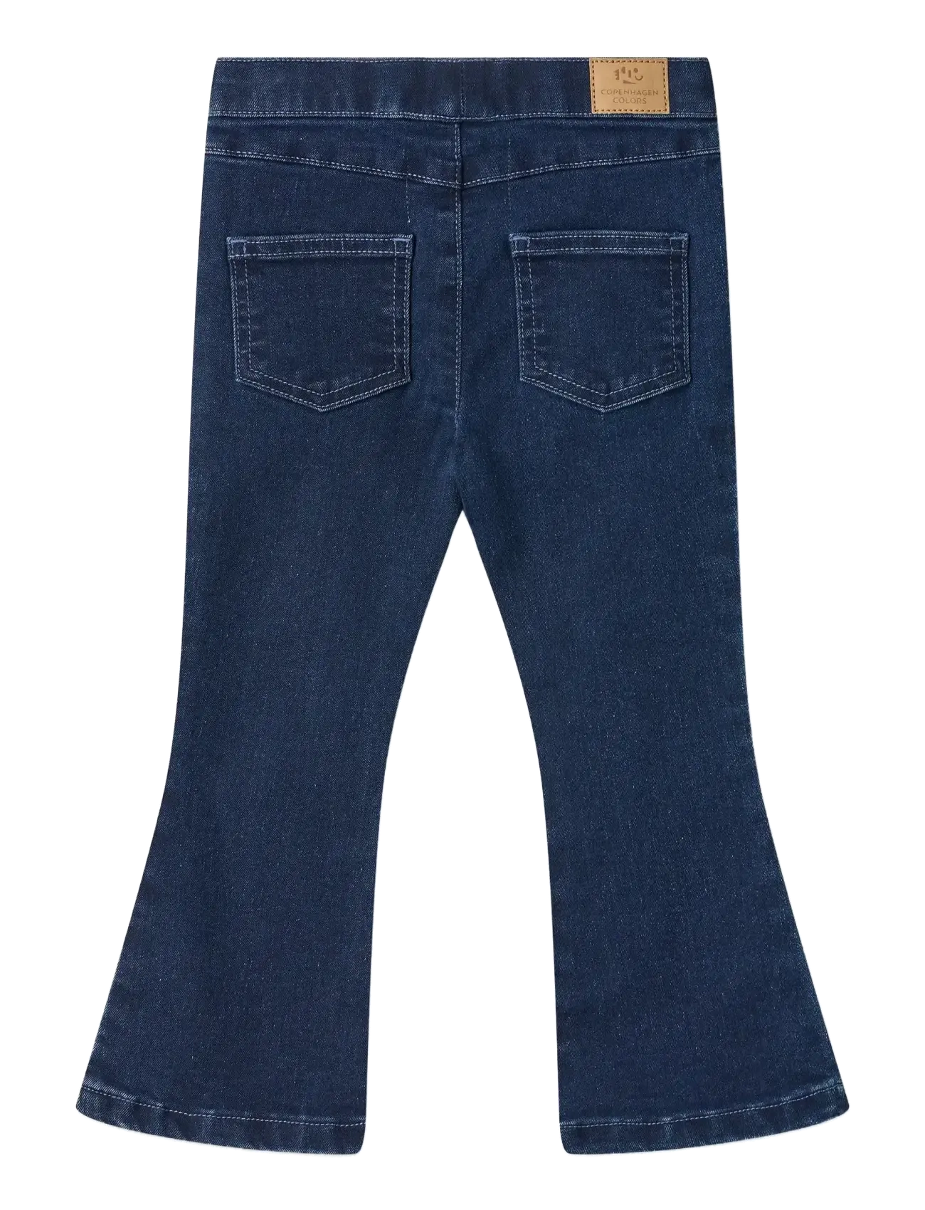 Copenhagen Colors - JEGGINGS W. FLARE- SUPER STRETCH - bootcut jeans - dark indigo blue washed - 2
