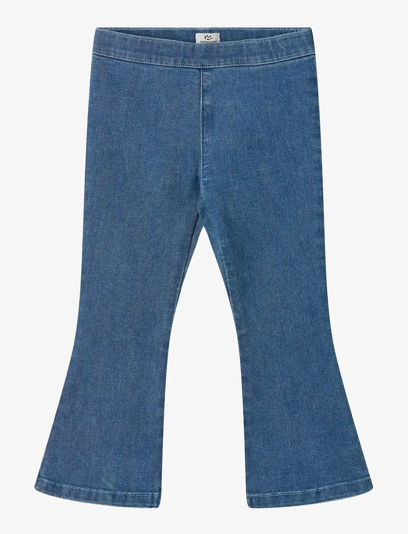 Copenhagen Colors - JEGGINGS W. FLARE- SUPER STRETCH - bootcut jeans - lt. blue indigo washed - 0