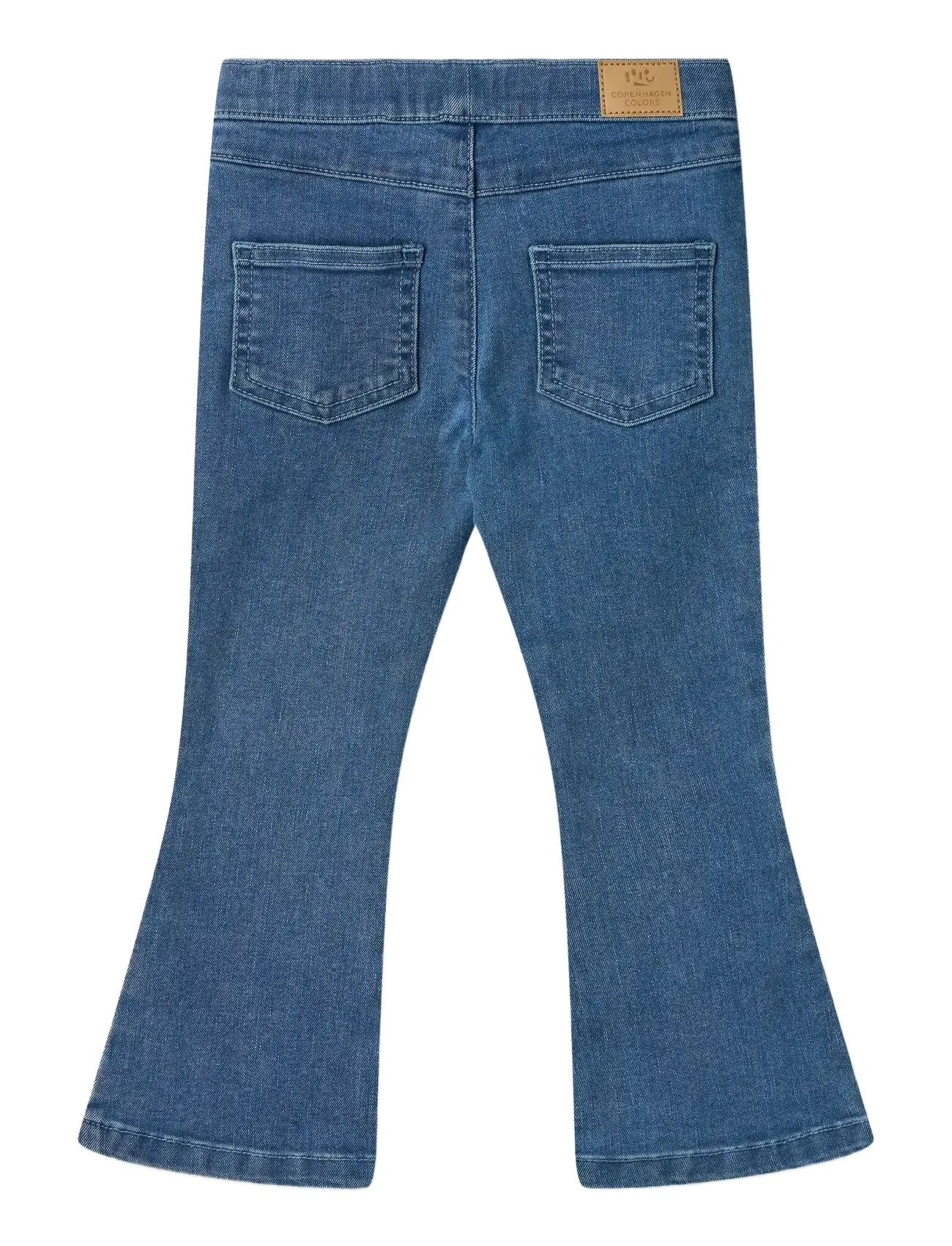 Copenhagen Colors - JEGGINGS W. FLARE- SUPER STRETCH - bootcut jeans - lt. blue indigo washed - 1
