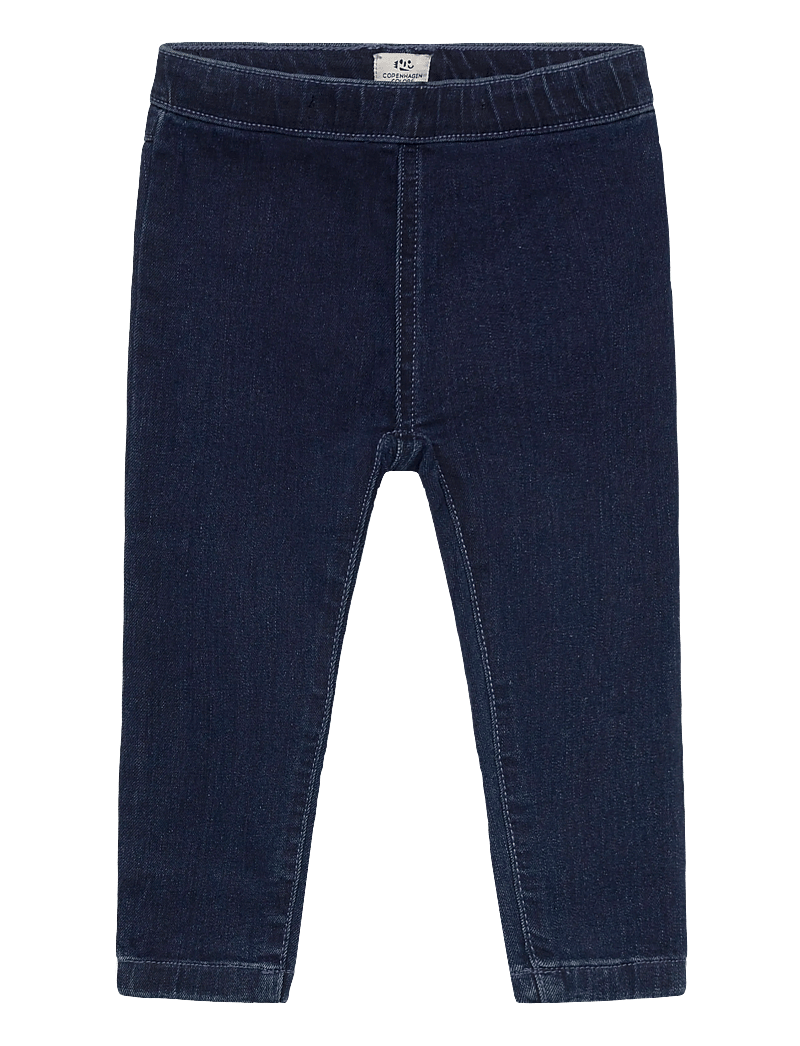 Copenhagen Colors - JEGGINGS SLIM FIT - SUPER STRETCH - skinny jeans - dark indigo blue washed - 0
