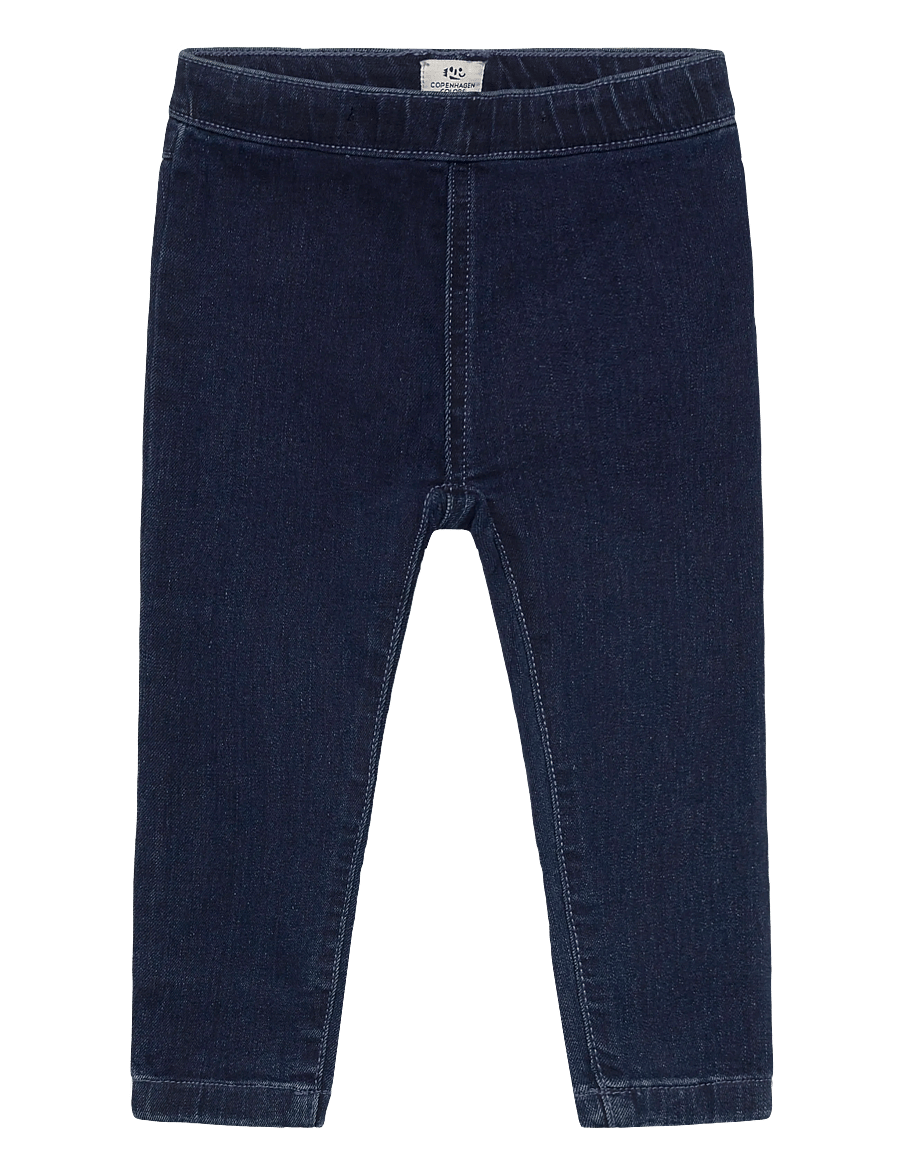 Copenhagen Colors - JEGGINGS SLIM FIT - SUPER STRETCH - jeans skinny - dark indigo blue washed - 0