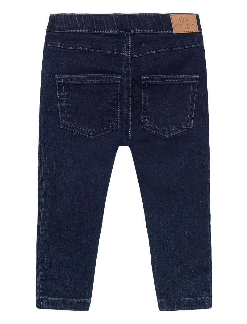 Copenhagen Colors - JEGGINGS SLIM FIT - SUPER STRETCH - skinny jeans - dark indigo blue washed - 1