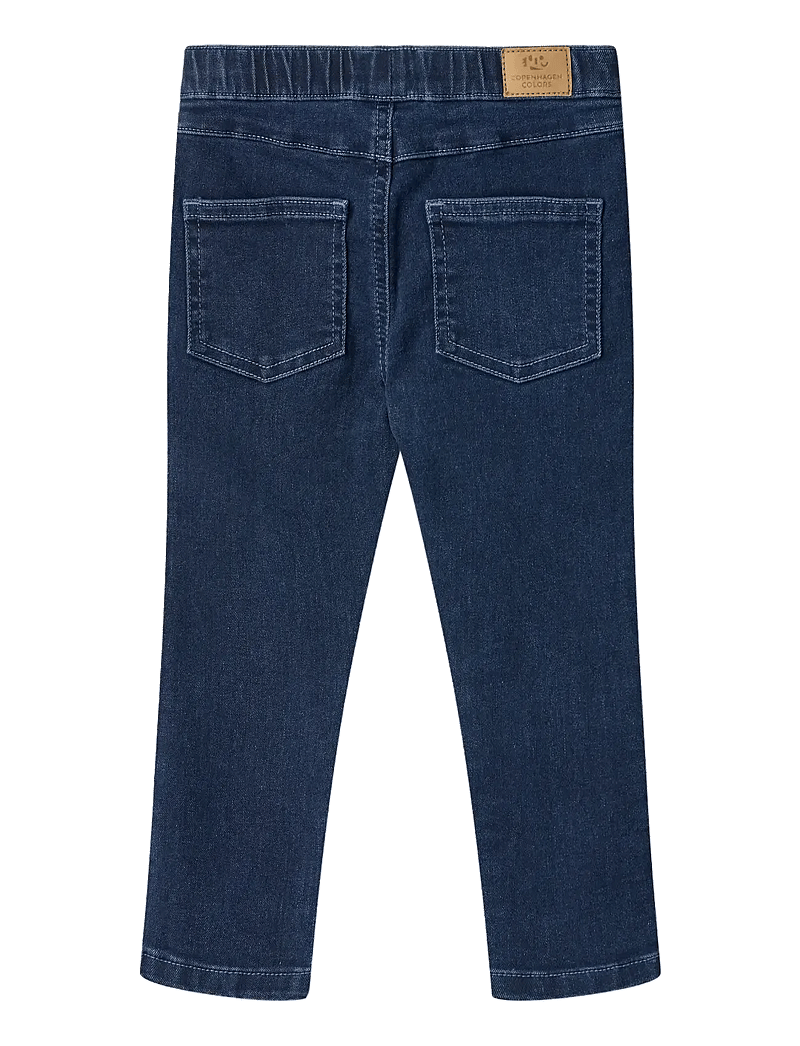 Copenhagen Colors - JEGGINGS SLIM FIT - SUPER STRETCH - skinny jeans - dark indigo blue washed - 2