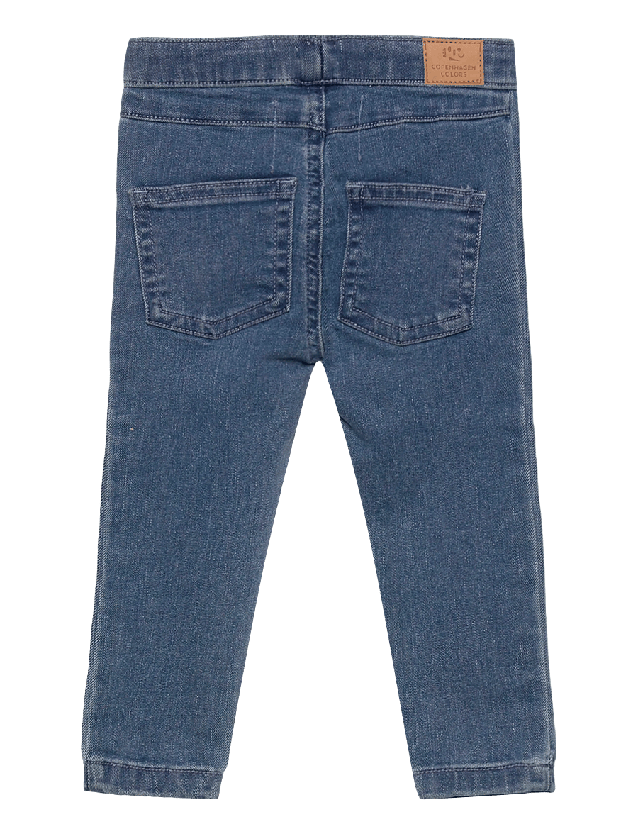 Copenhagen Colors - JEGGINGS SLIM FIT - SUPER STRETCH - skinny jeans - lt blue indigo washed - 1