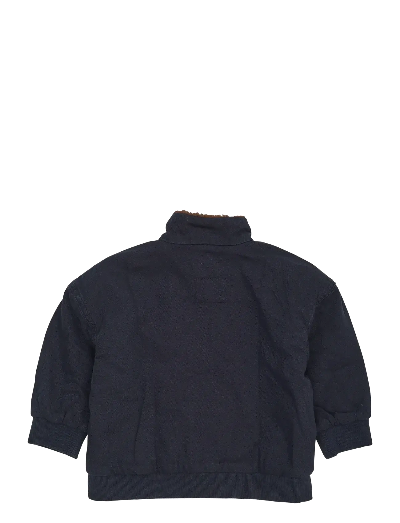 Copenhagen Colors - TWILL BUMPER JACKET W. SHERPA COLLAR - bomberjakker - navy - 1