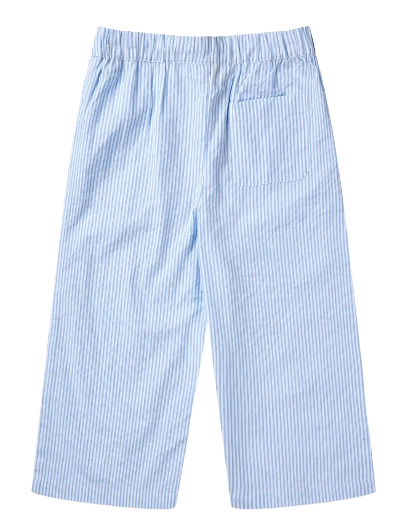 Copenhagen Colors - SEERSUCKER PAJAMA PANTS - pyjamas - sky blue w cream stripe - 1