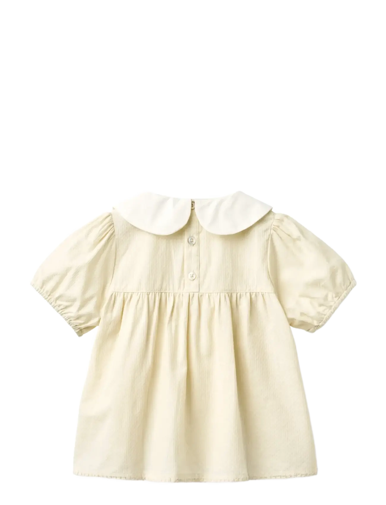 Copenhagen Colors - BLOUSE W. DECO EDGE - blusen & tuniken - cream comb. - 2