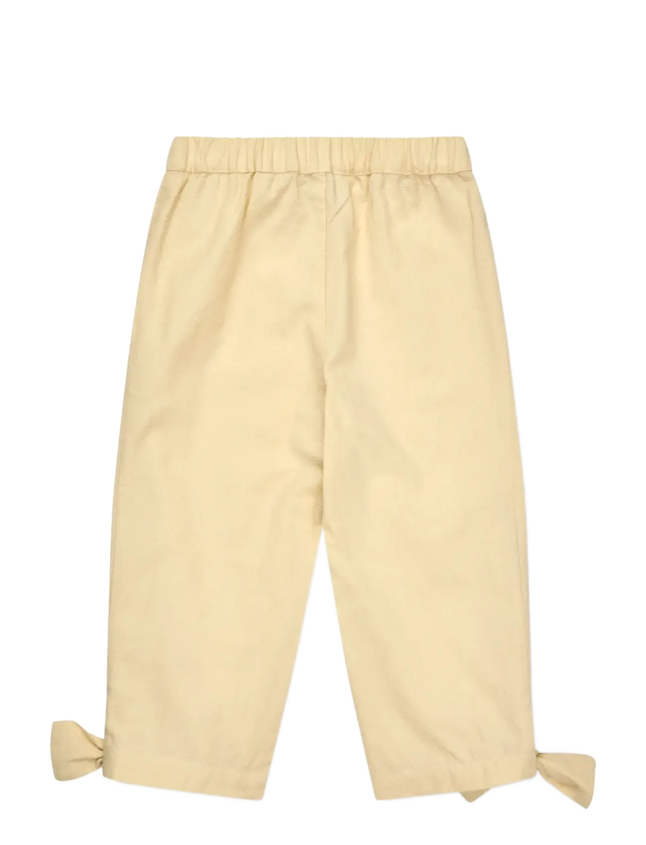 Copenhagen Colors - BOW PANTS - byxor - pale yellow - 2