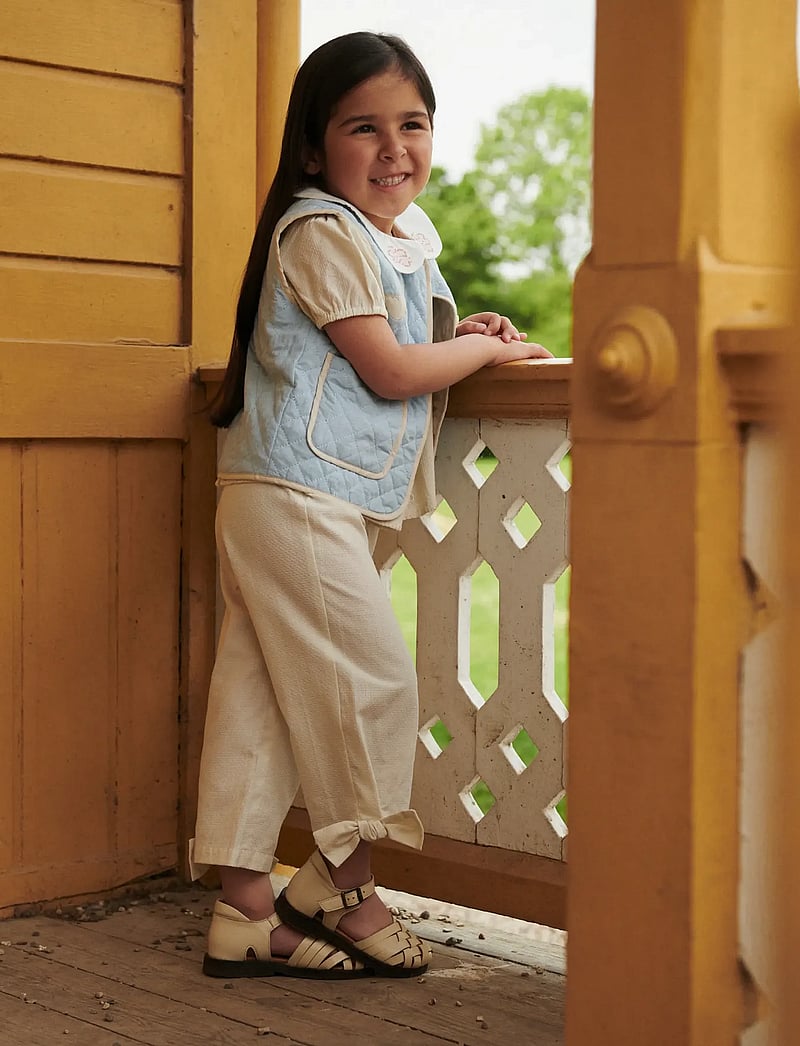 Copenhagen Colors - BOW PANTS - babybukser - pale yellow - 3
