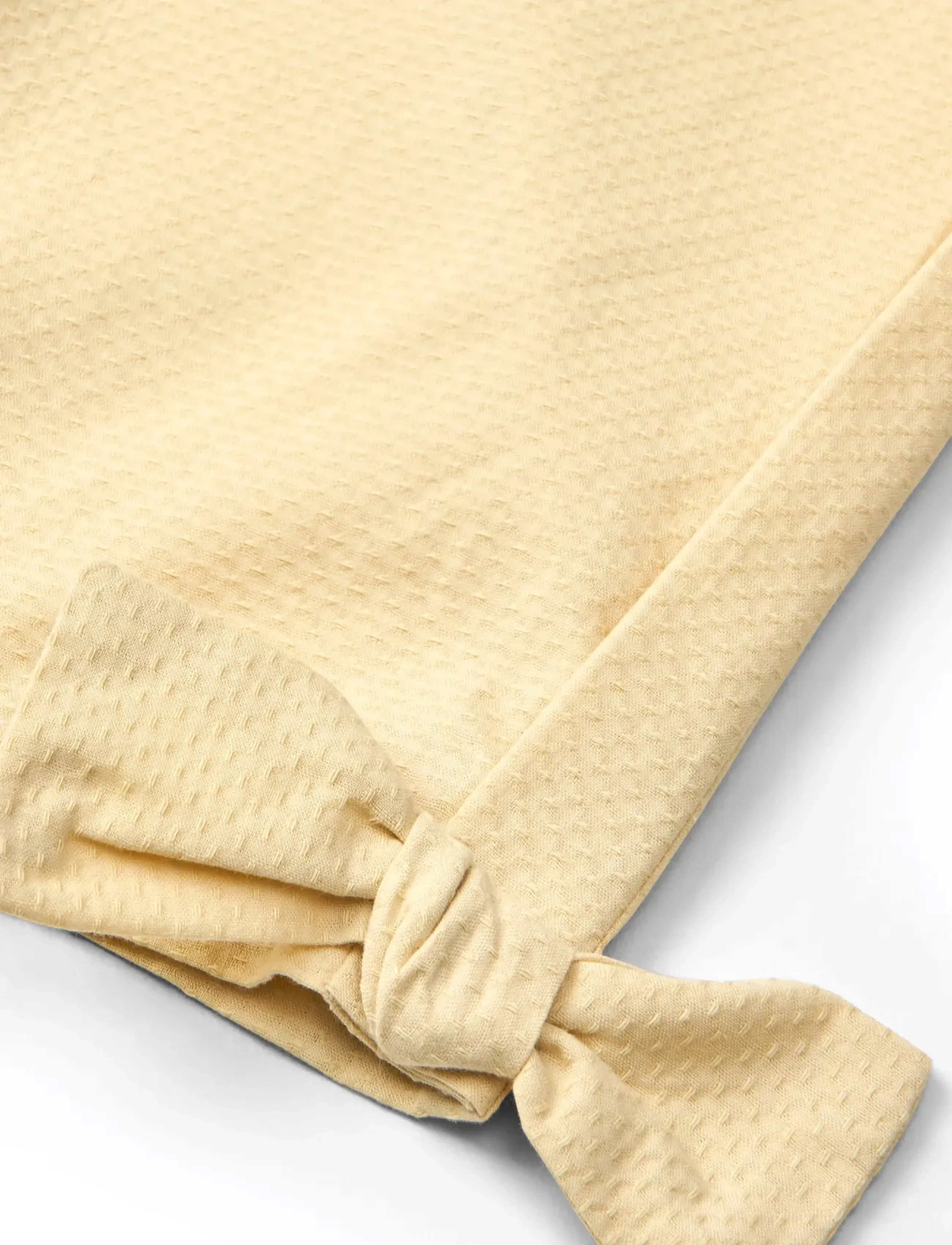 Copenhagen Colors - BOW PANTS - byxor - pale yellow - 5
