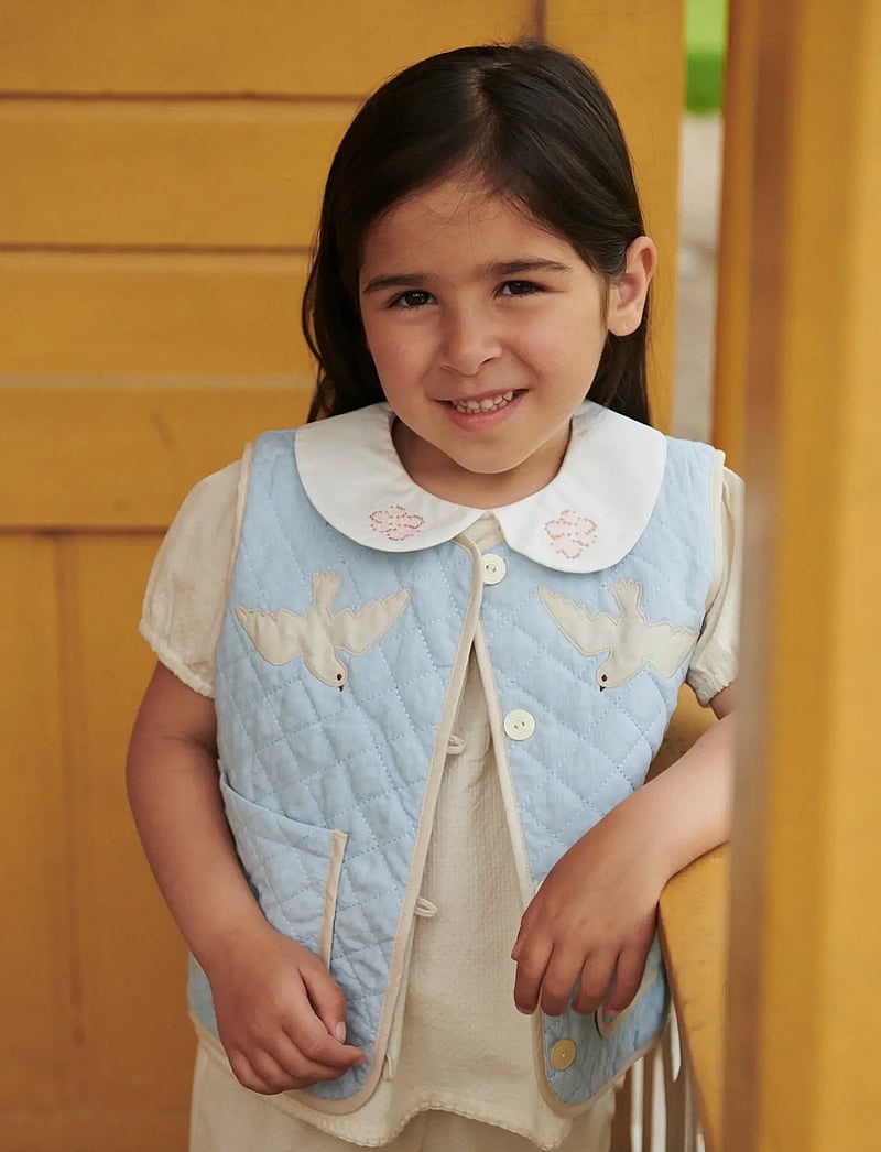Copenhagen Colors - QUILTED VEST - shop efter alder - lt. blue comb. - 0