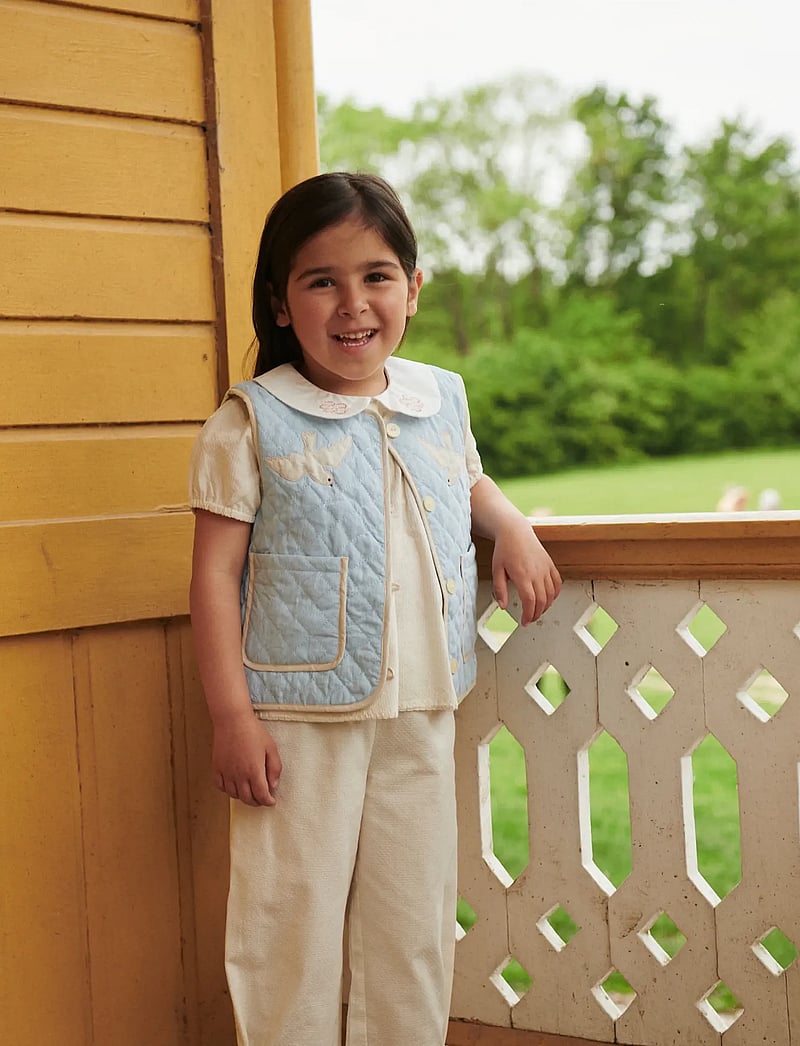 Copenhagen Colors - QUILTED VEST - shop efter alder - lt. blue comb. - 3