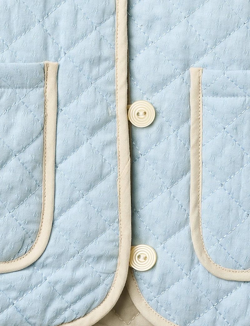 Copenhagen Colors - QUILTED VEST - shop efter alder - lt. blue comb. - 4