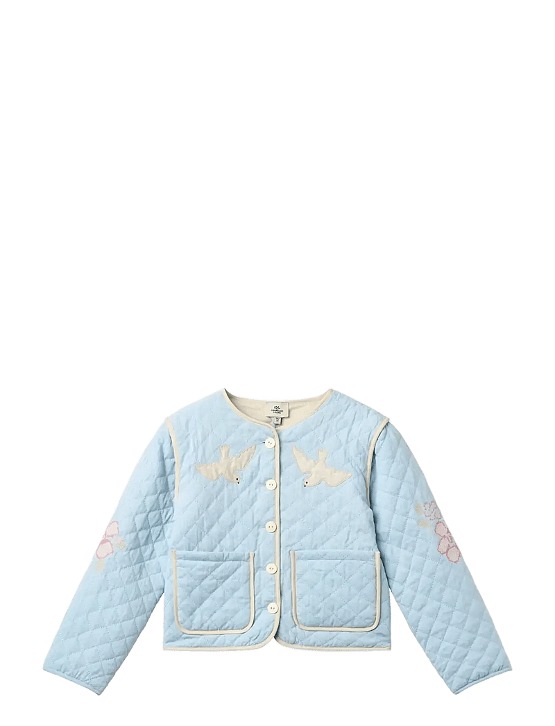 Copenhagen Colors - QUILTED JACKET - quilted jackets - lt. blue comb. - 0