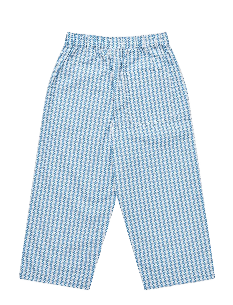 Copenhagen Colors - HOUNDSTOOTH PANTS - babyhosen - blue houndstooth mini - 2