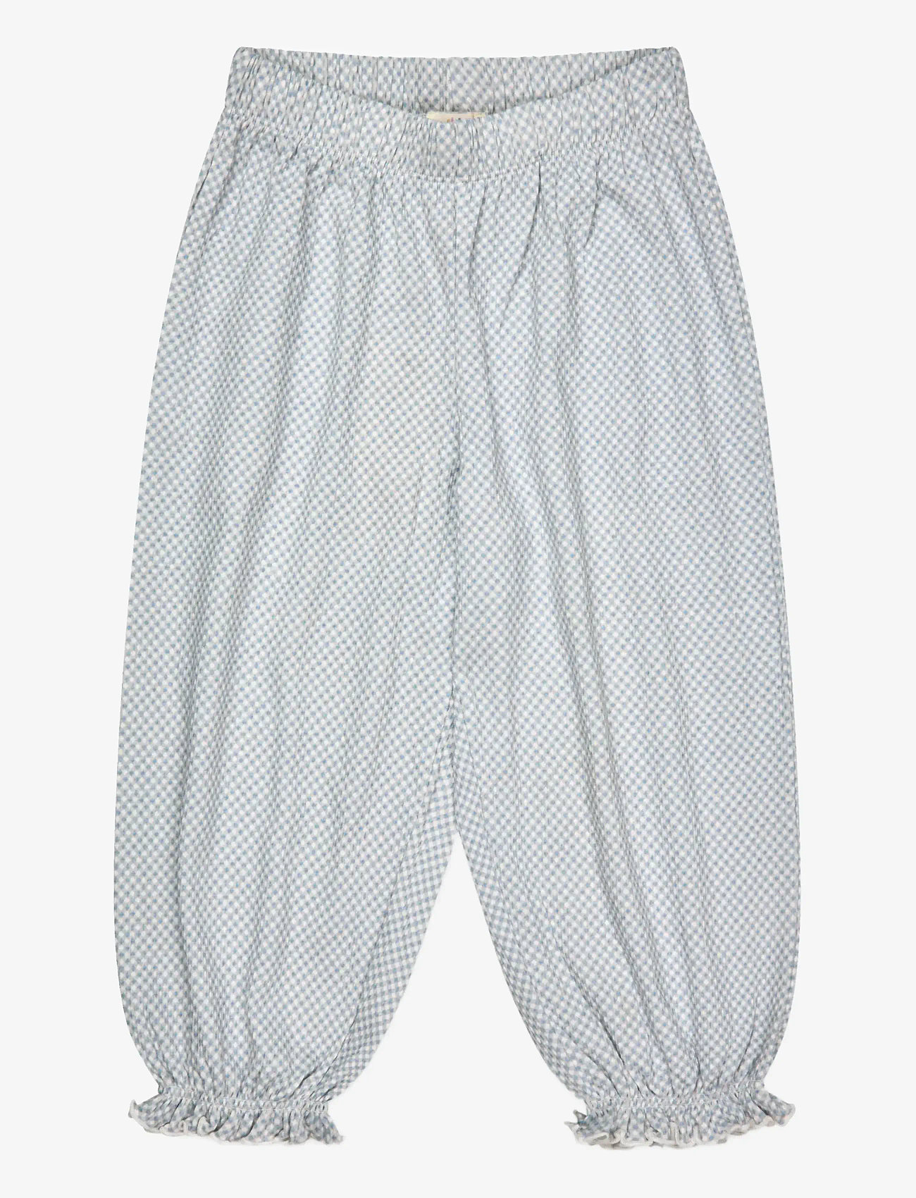 Copenhagen Colors - CREPE PANTS - beebipüksid - dusty blue comb. - 1