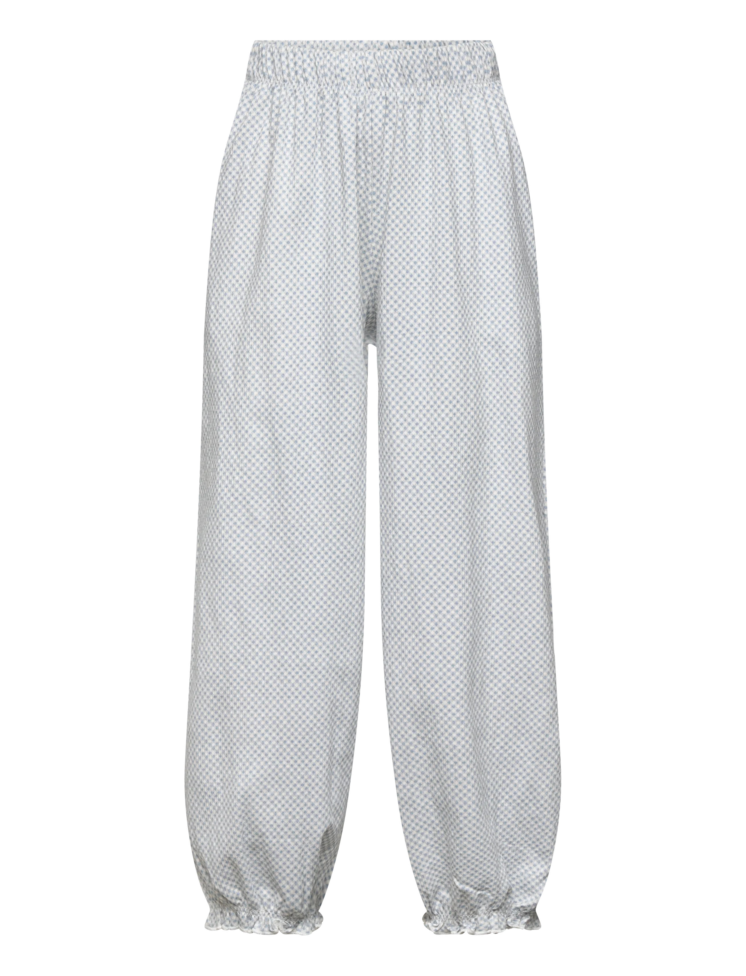 Copenhagen Colors CREPE PANTS - Børn 98-134 - DUSTY BLUE COMB. / blue