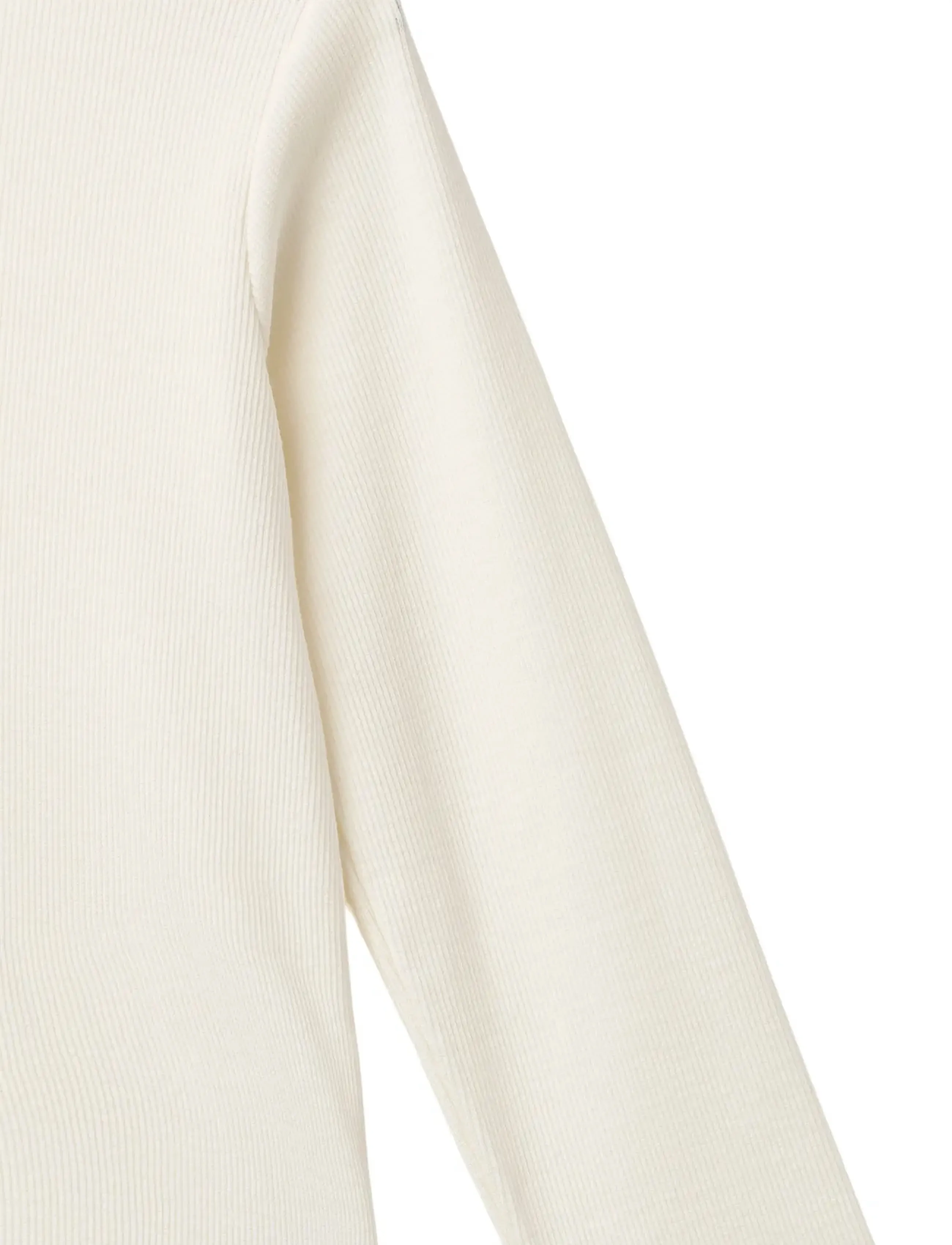 Copenhagen Colors - MODAL RIB LS TEE W. PICOT - langärmelig - cream - 2