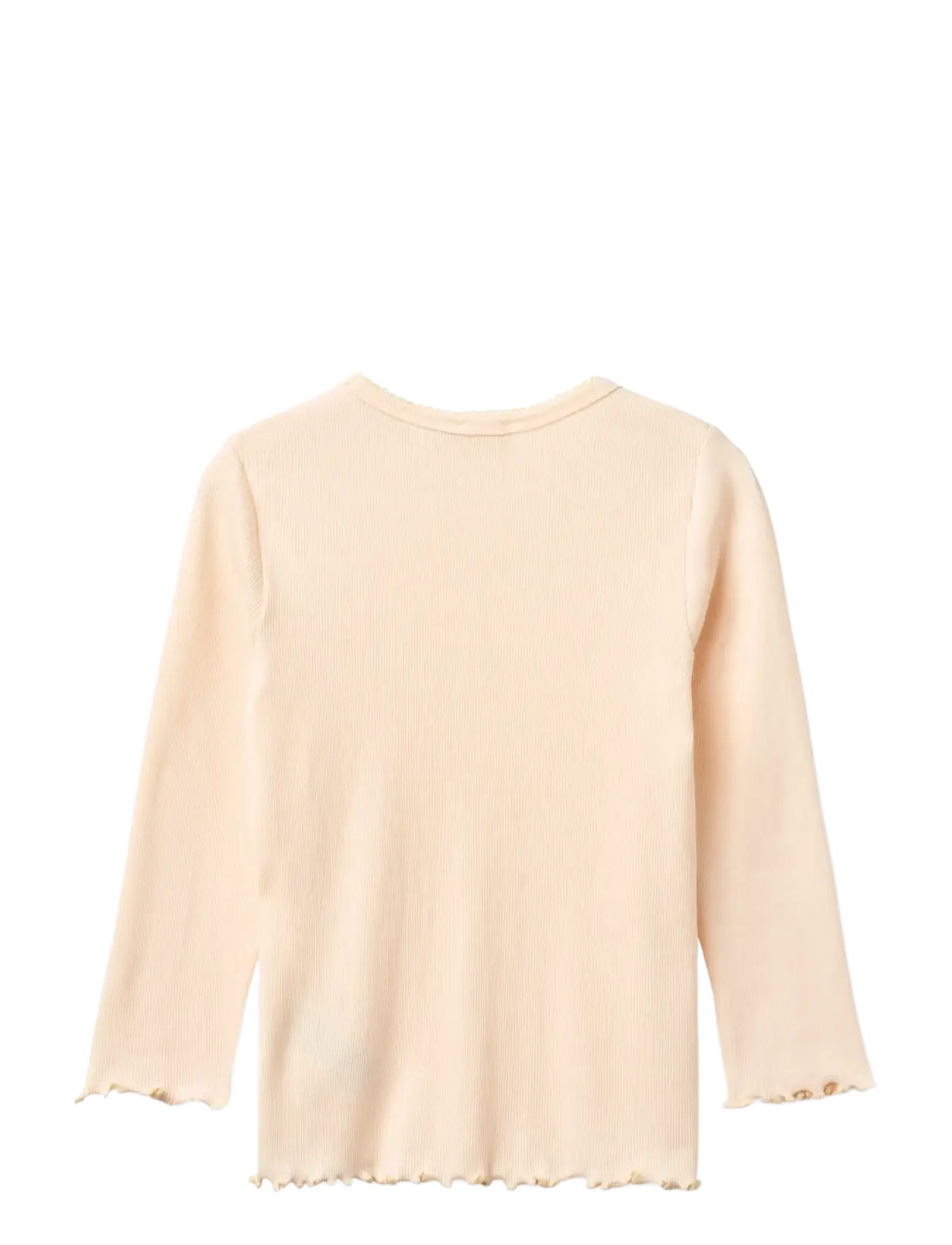 Copenhagen Colors - MODAL RIB LS TEE W. PICOT - pikkade varrukatega t-särgid - dusty rose - 1