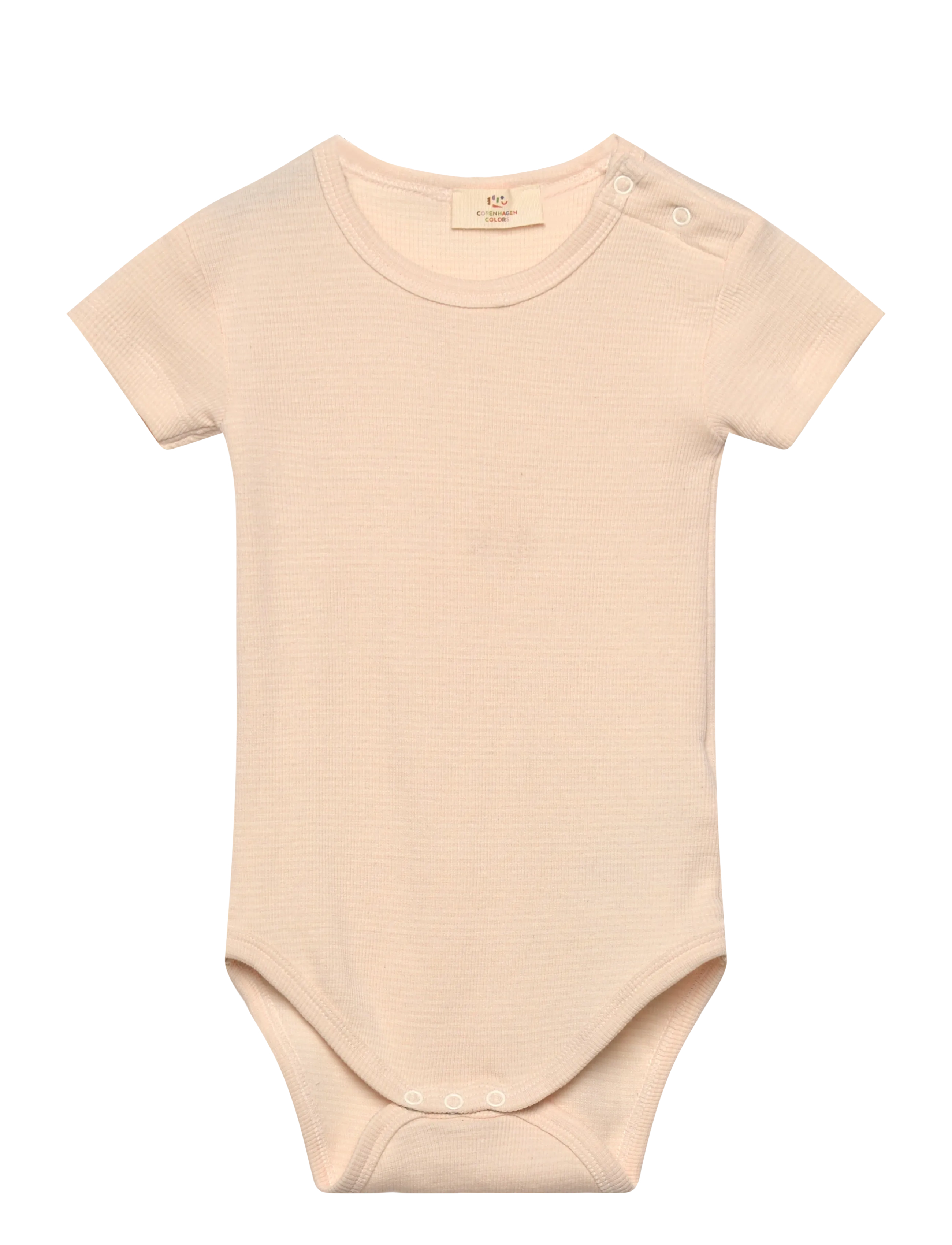 Copenhagen Colors STRIPE MODAL RIB SS BODY - Deals - DUSTY ROSE STRIPE / pink/rose
