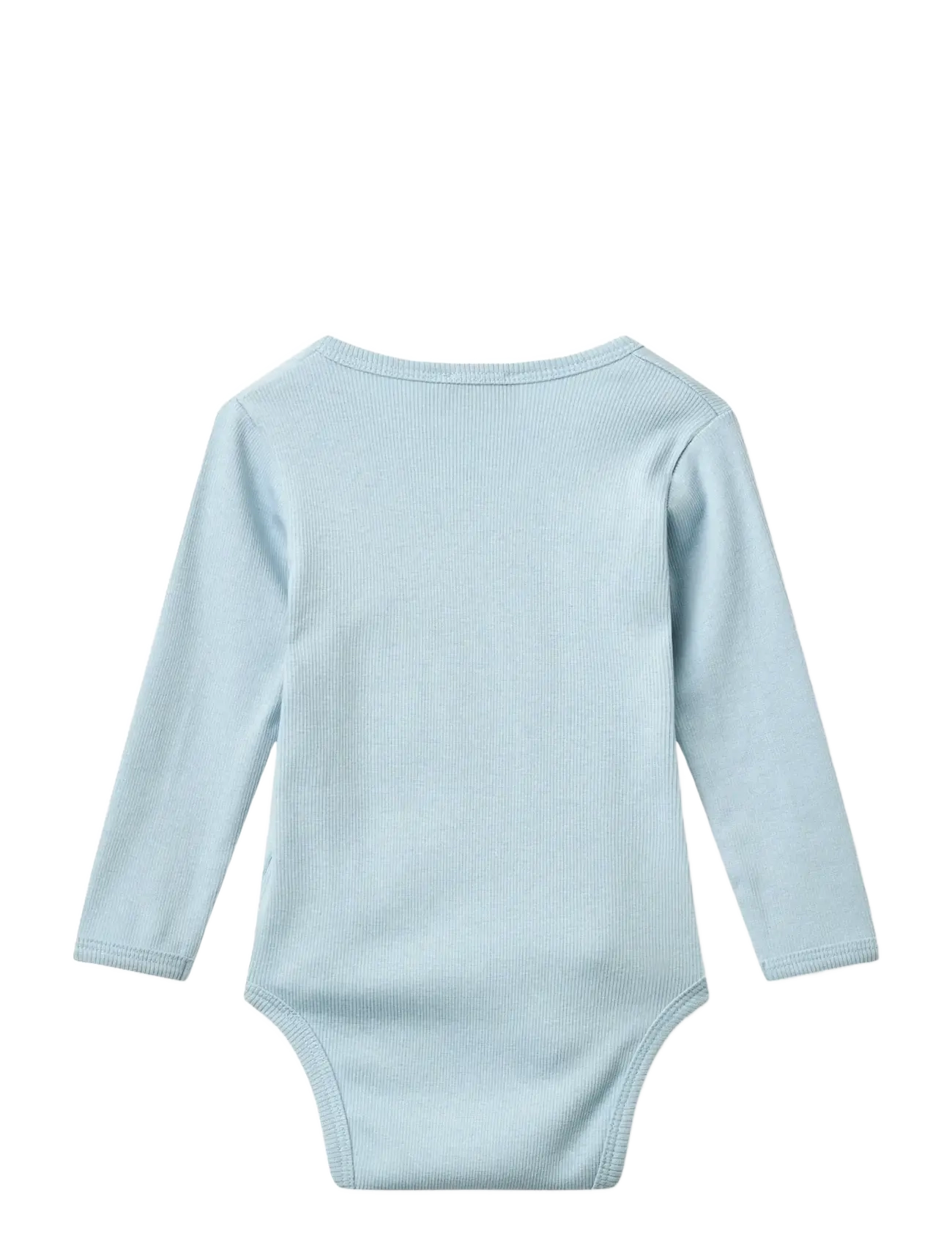 Copenhagen Colors - MODAL RIB CROSS OVER BODY W. LS - bodies à manches longues - dusty blue - 1
