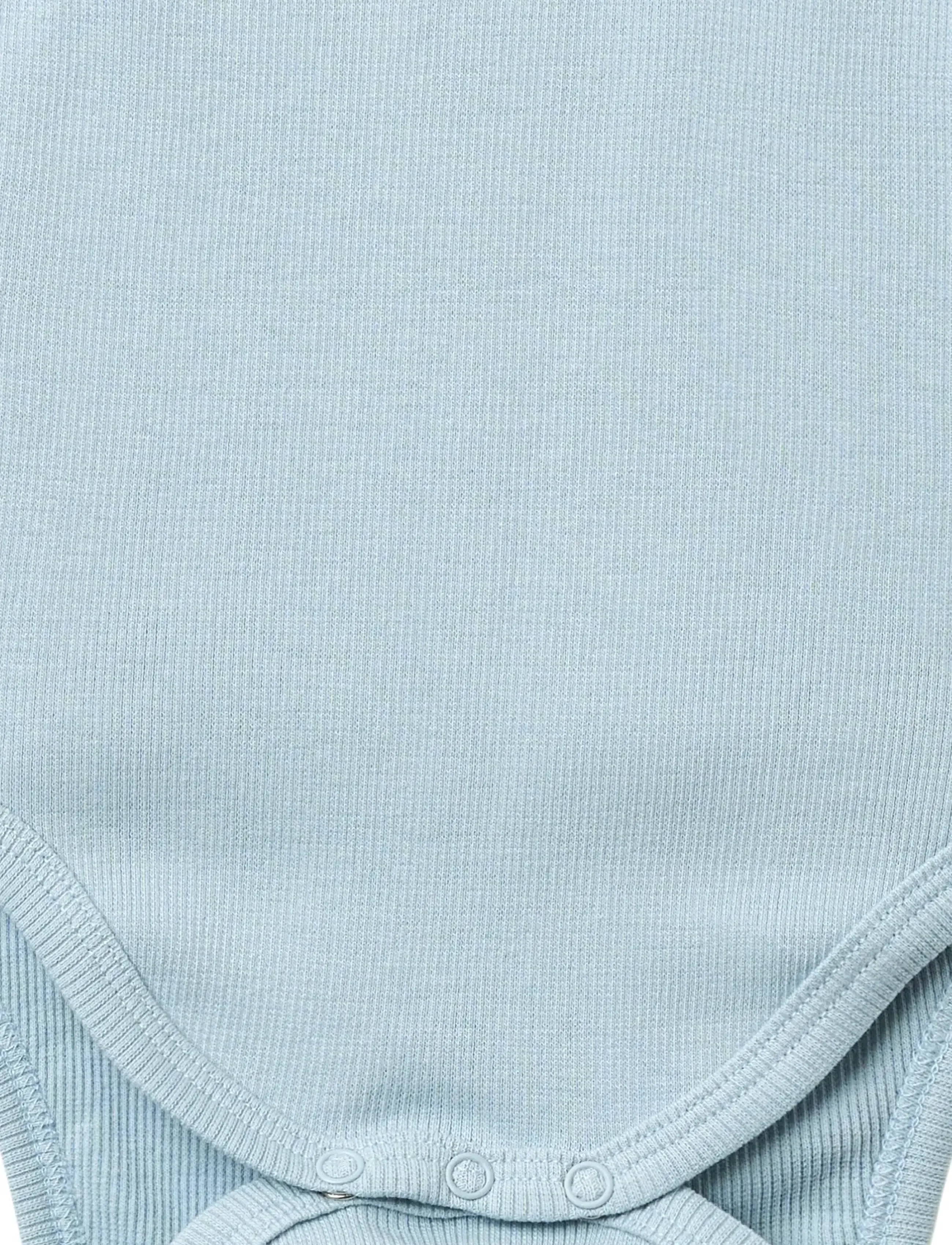 Copenhagen Colors - MODAL RIB CROSS OVER BODY W. LS - bodies à manches longues - dusty blue - 2
