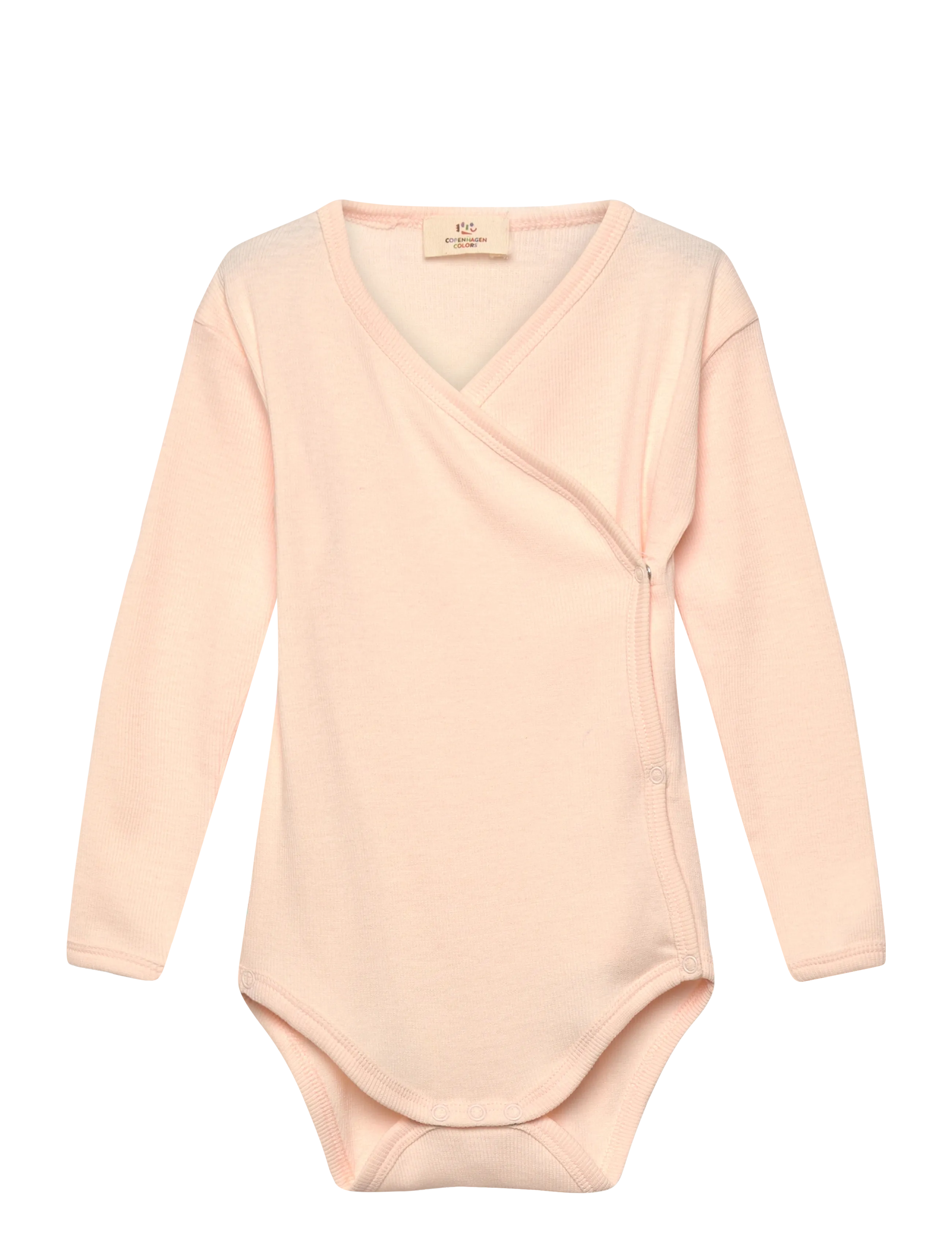 Copenhagen Colors MODAL RIB CROSS OVER BODY W. LS - Copenhagen Colors - DUSTY ROSE / pink/rose