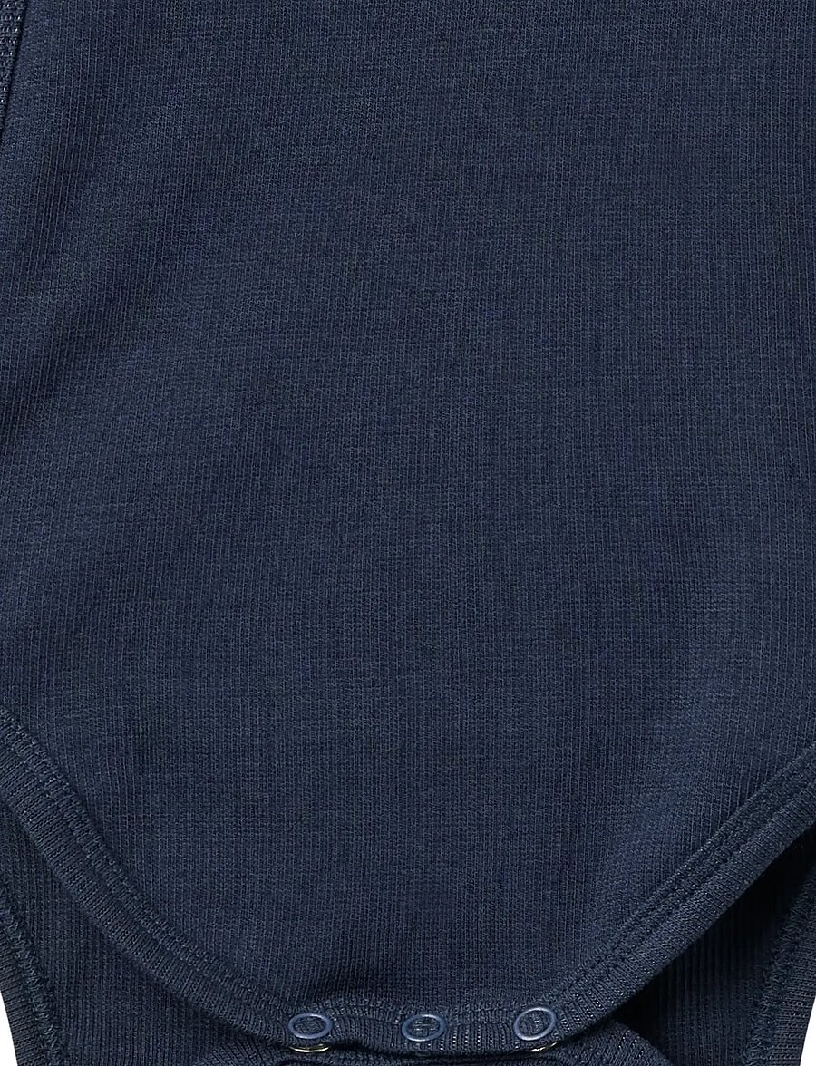 Copenhagen Colors - MODAL RIB CROSS OVER BODY W. LS - langærmede bodyer - navy - 2