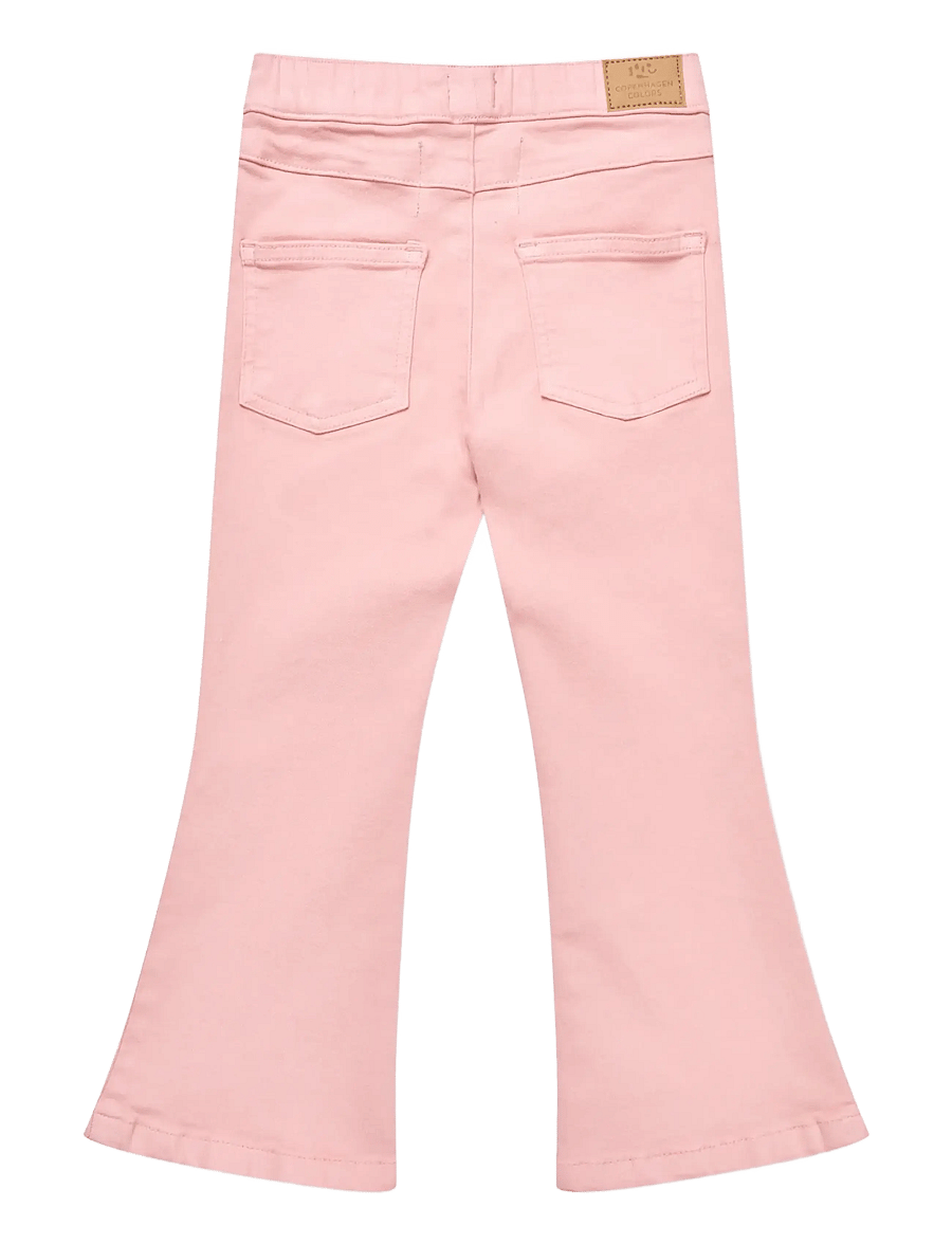 Copenhagen Colors - JEGGINGS SOLID W. FLARE - alt laienevad teksad - pink - 2