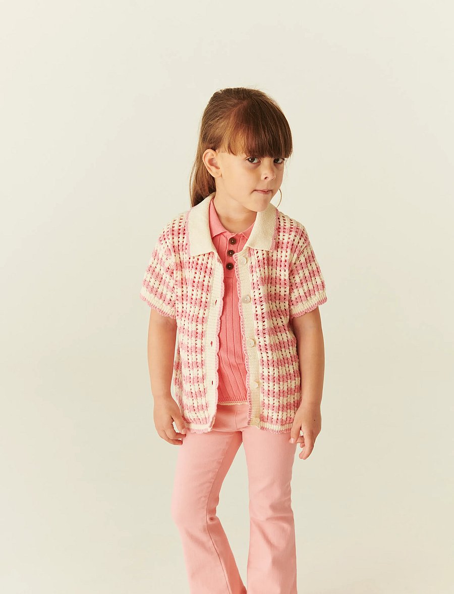 Copenhagen Colors - JEGGINGS SOLID W. FLARE - alt laienevad teksad - pink - 0
