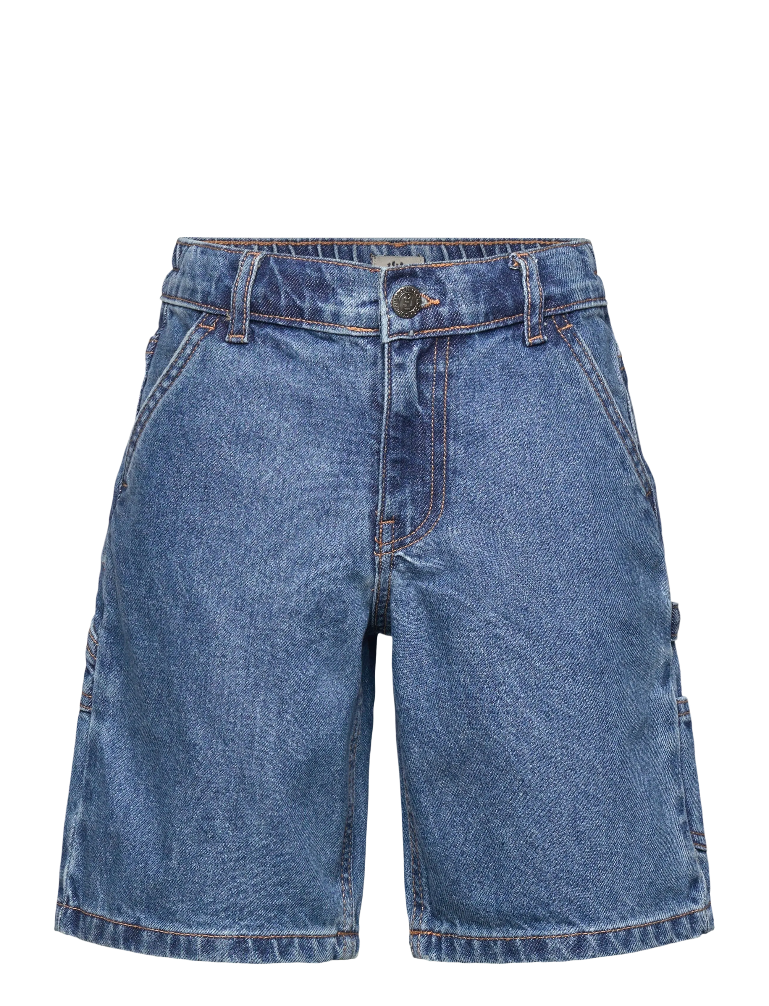 Copenhagen Colors DENIM CARGO SHORTS - Børn 98-134 - INDIGO BLUE WASHED / blue