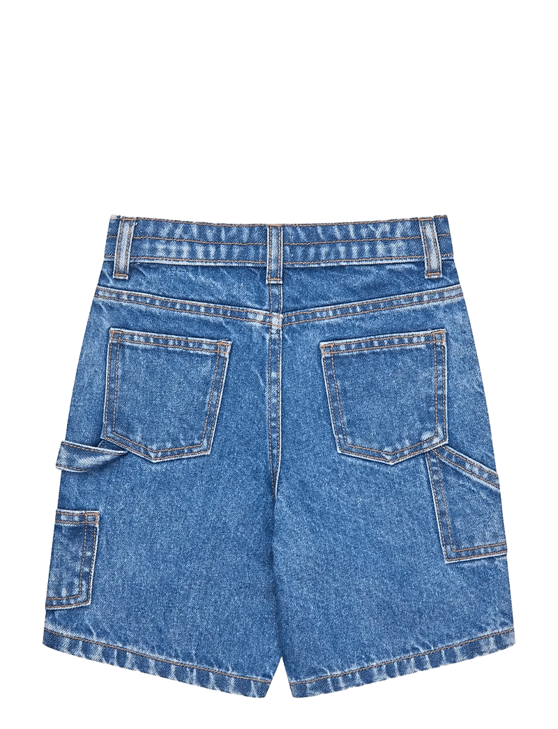 Copenhagen Colors - DENIM CARGO SHORTS - lühikesed kargopüksid - indigo blue washed - 2