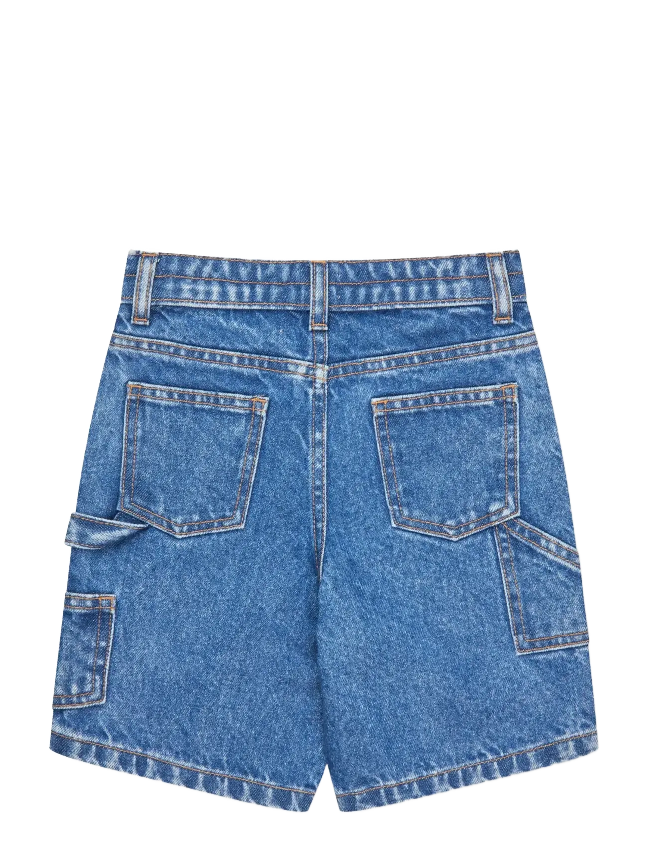 Copenhagen Colors - DENIM CARGO SHORTS - cargo shorts - indigo blue washed - 2